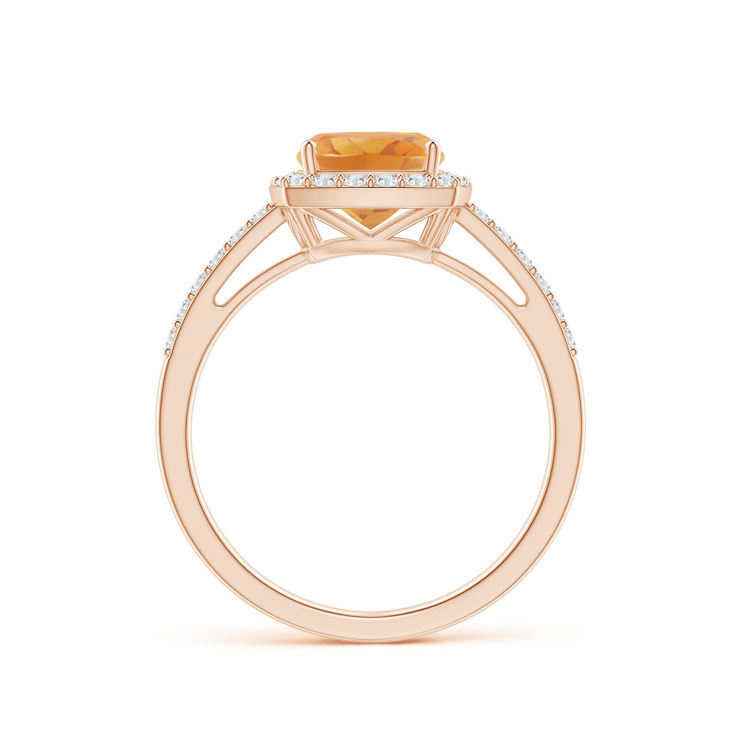 A - Citrine / 1.7 CT / 14 KT Rose Gold