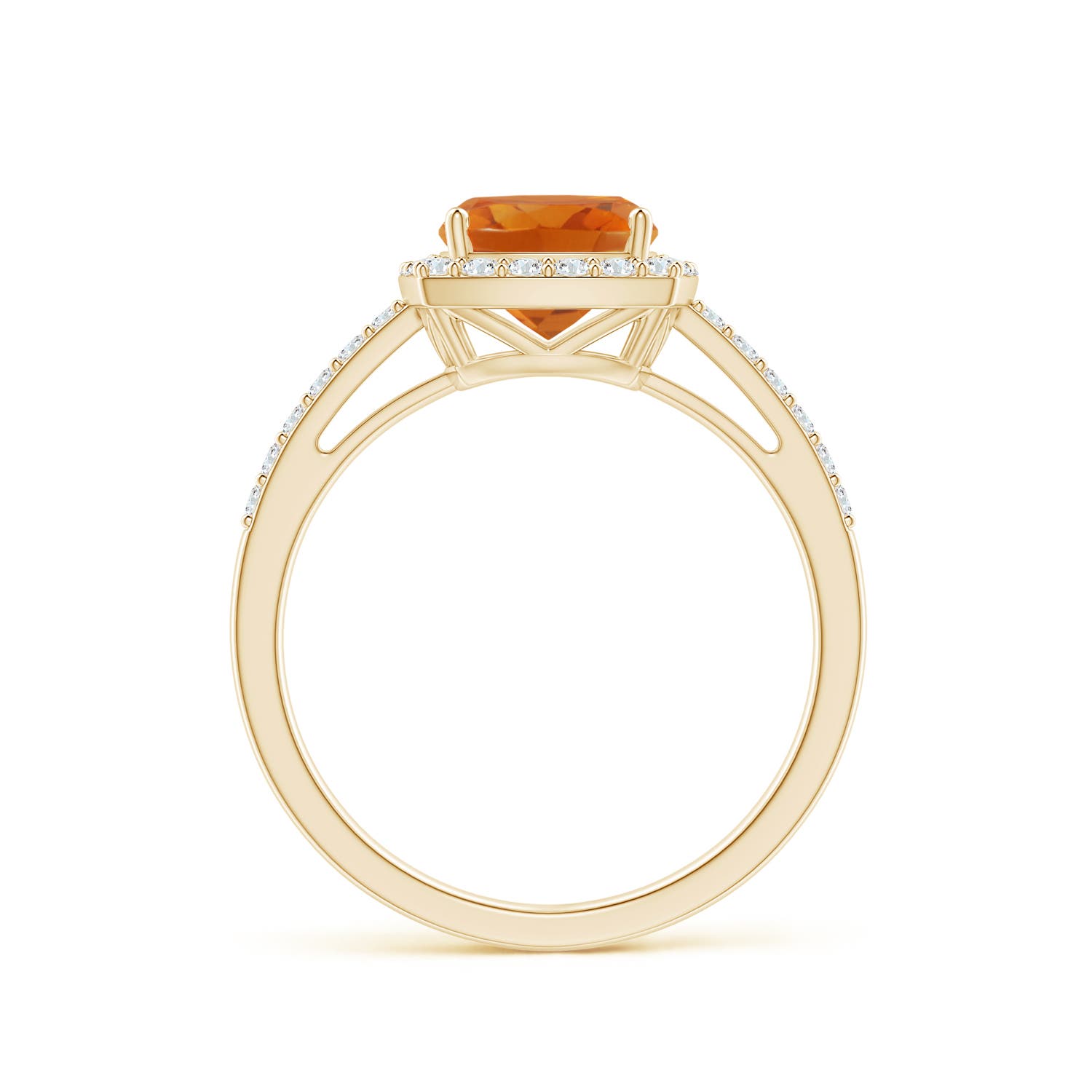 AAA - Citrine / 1.7 CT / 14 KT Yellow Gold