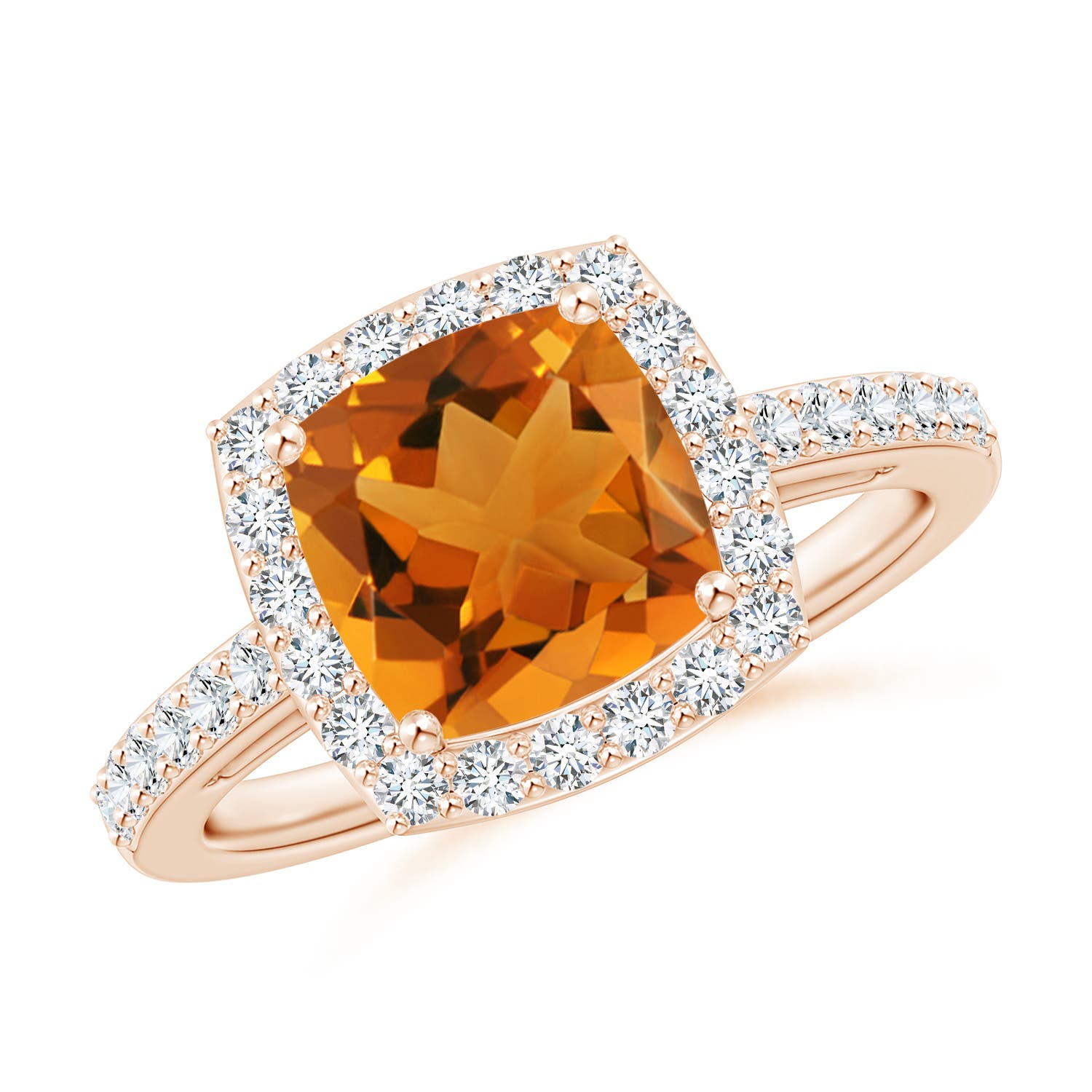 AAA - Citrine / 2.31 CT / 14 KT Rose Gold