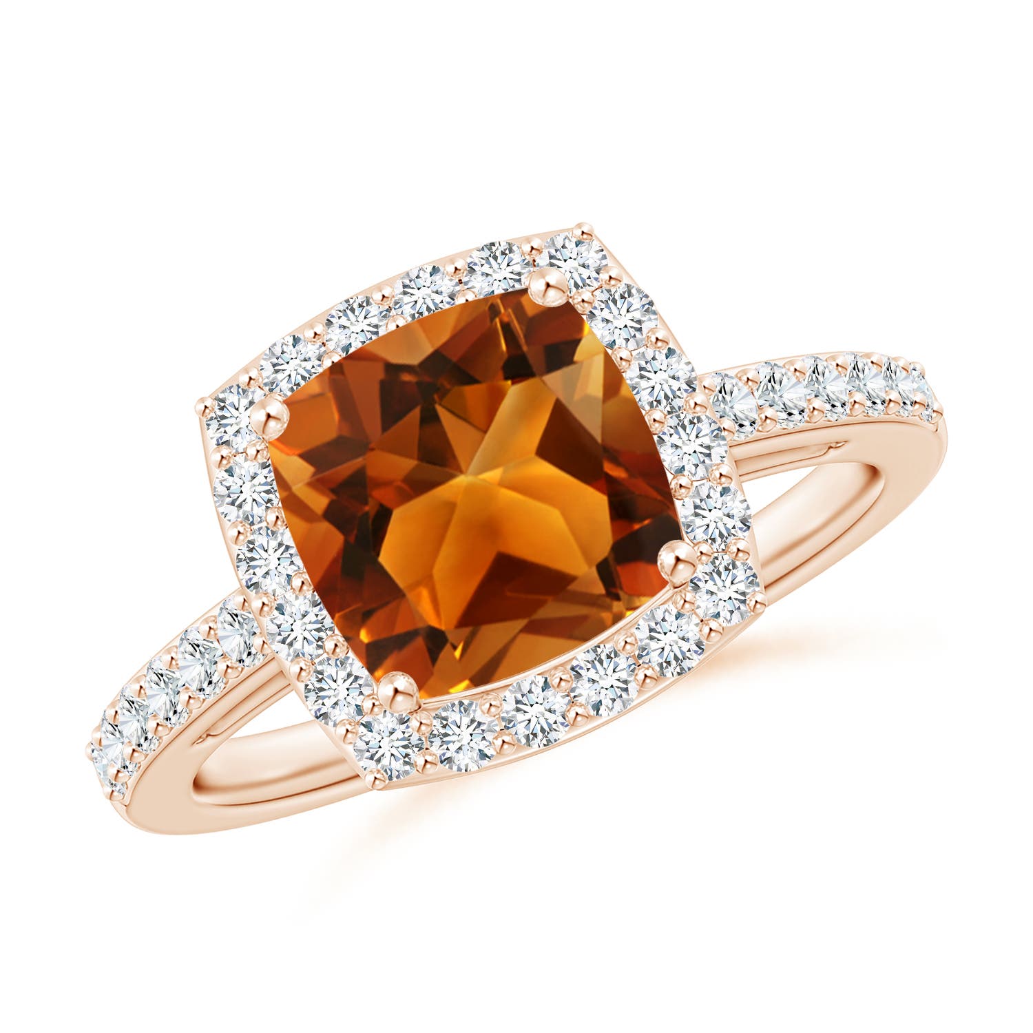 AAAA - Citrine / 2.31 CT / 14 KT Rose Gold