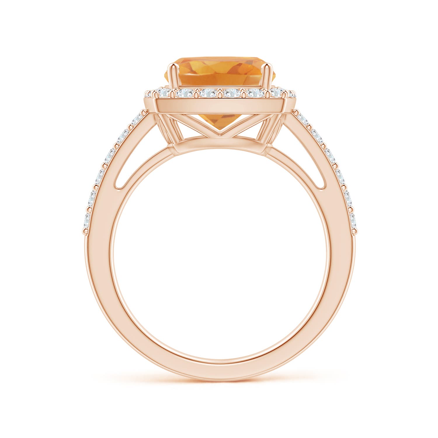 A - Citrine / 3.13 CT / 14 KT Rose Gold