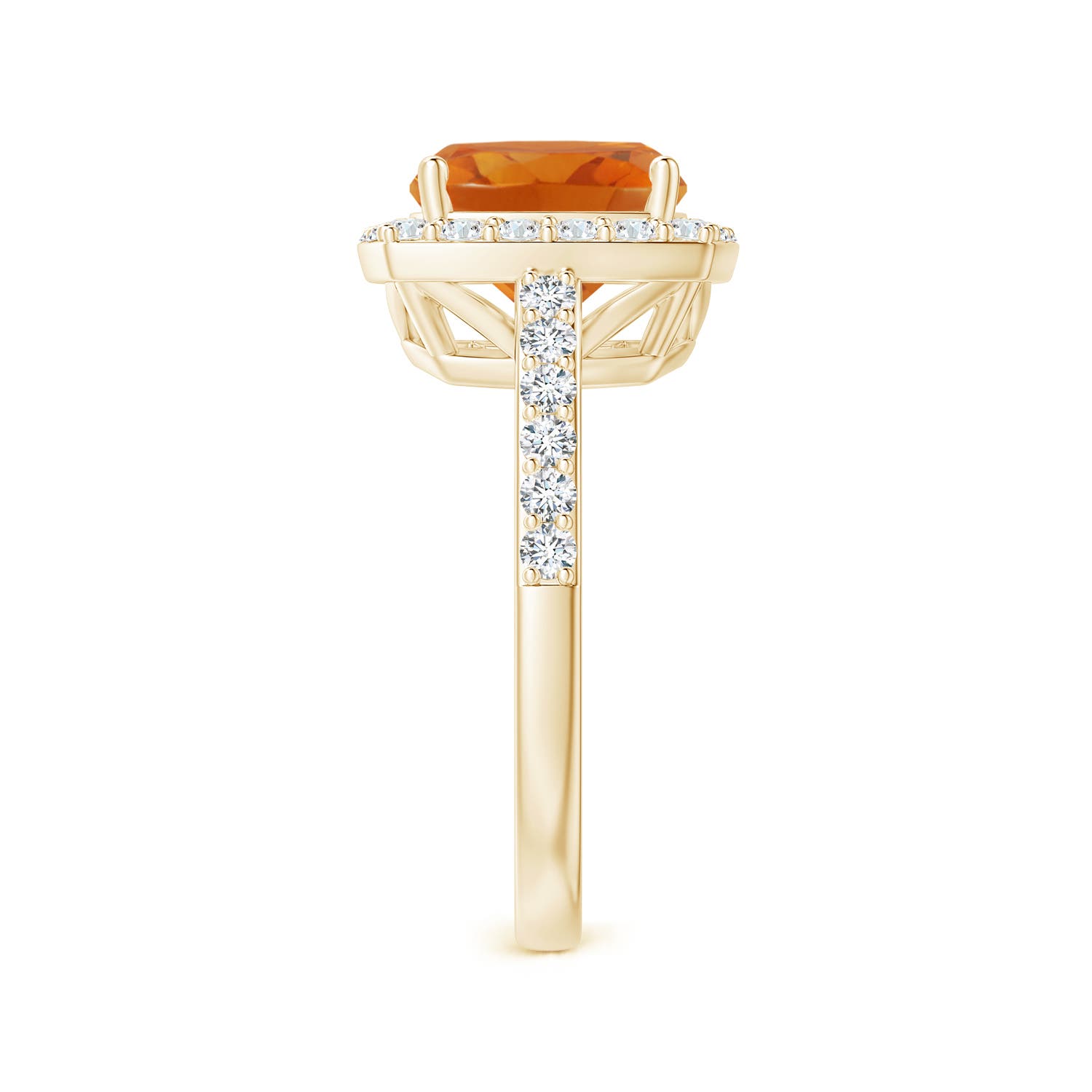 AAA - Citrine / 3.13 CT / 14 KT Yellow Gold