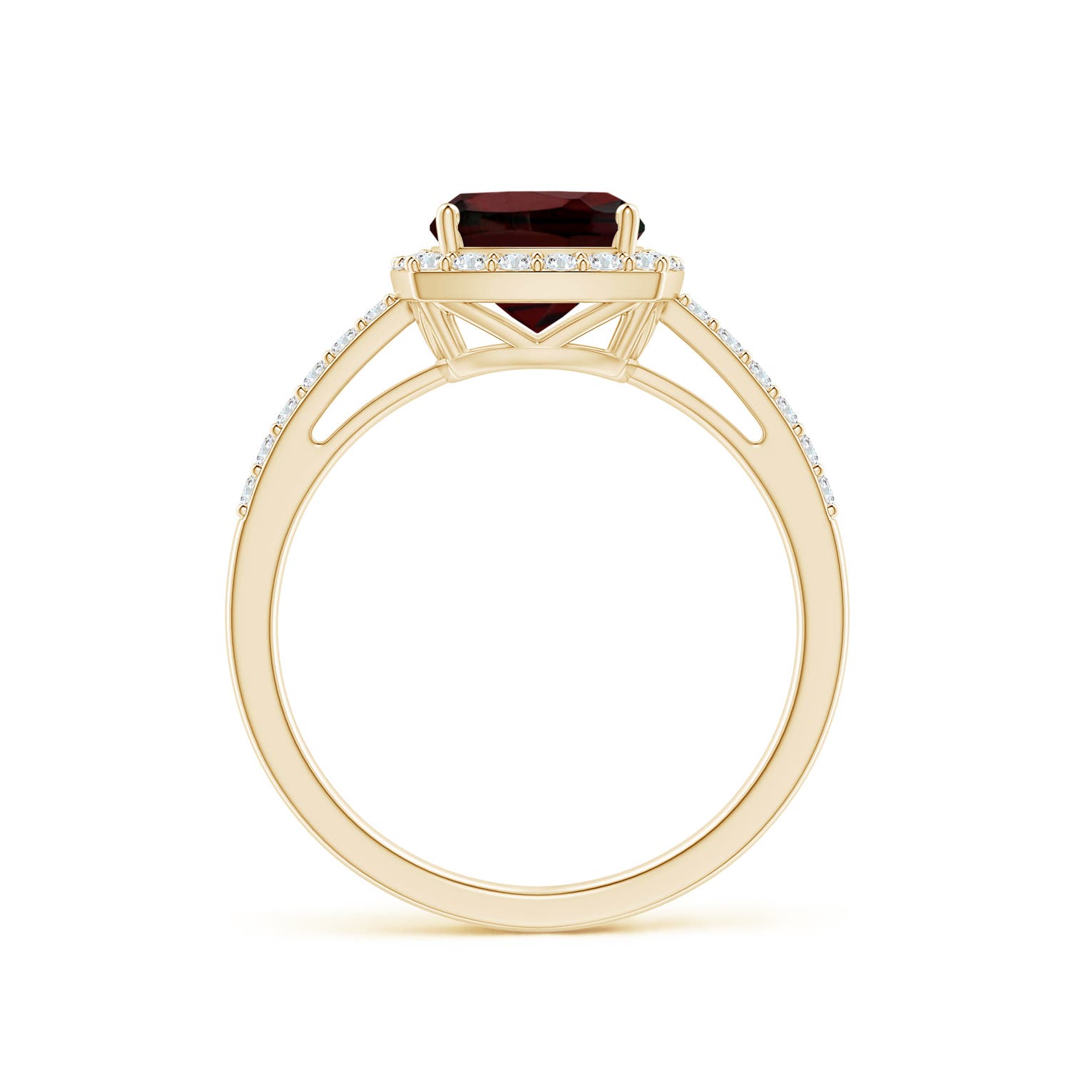 AA - Garnet / 1.65 CT / 14 KT Yellow Gold