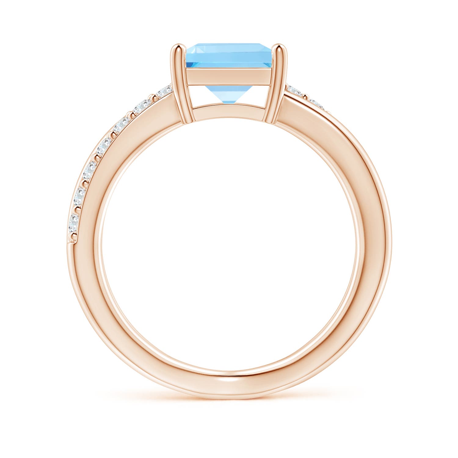 AA - Swiss Blue Topaz / 2.45 CT / 14 KT Rose Gold