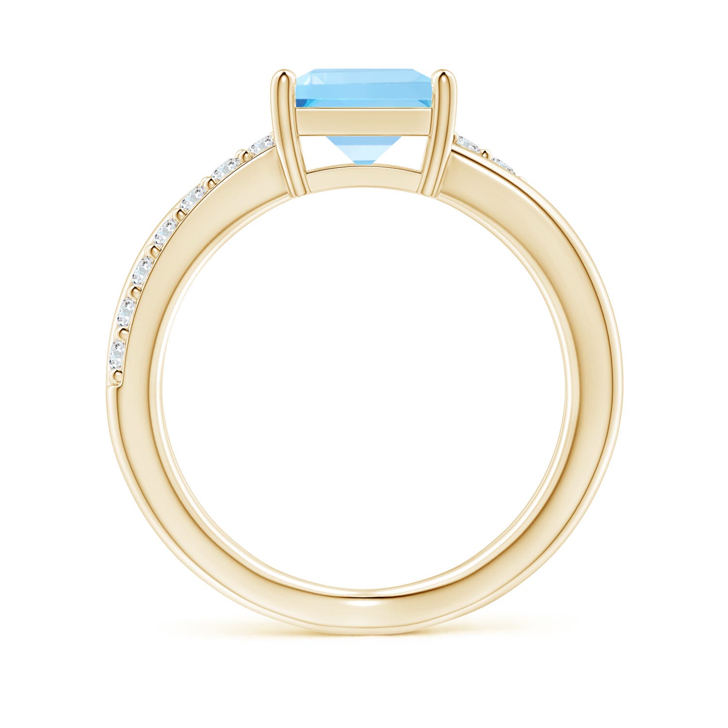 AA - Swiss Blue Topaz / 2.45 CT / 14 KT Yellow Gold