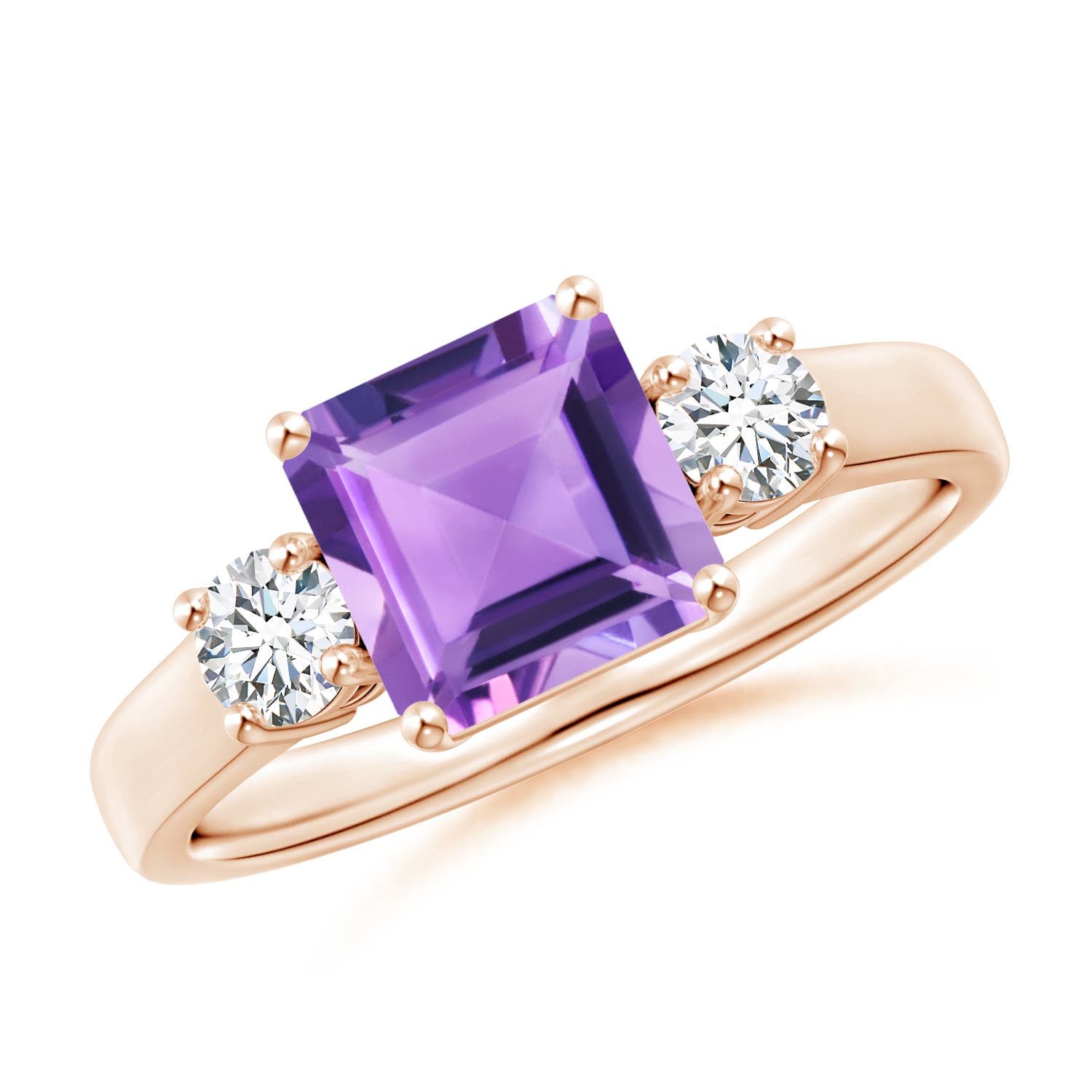 A - Amethyst / 1.62 CT / 14 KT Rose Gold