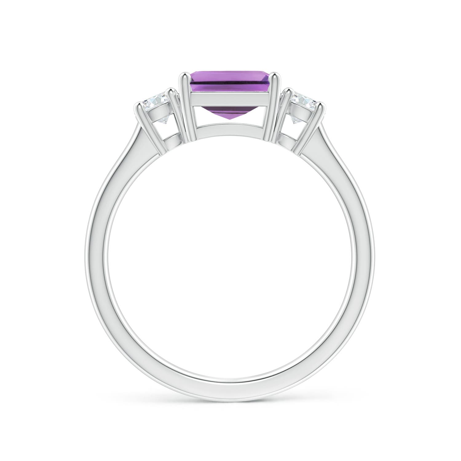 A - Amethyst / 1.62 CT / 14 KT White Gold