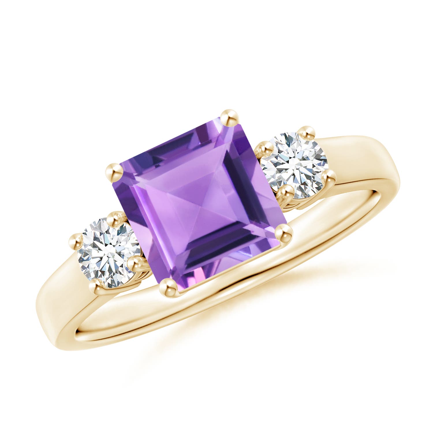 A - Amethyst / 1.62 CT / 14 KT Yellow Gold