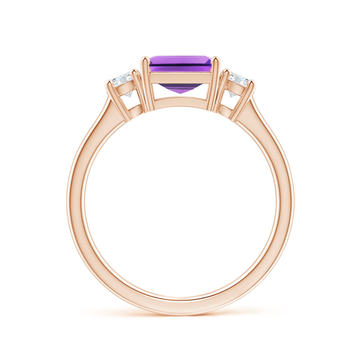 AA - Amethyst / 1.62 CT / 14 KT Rose Gold