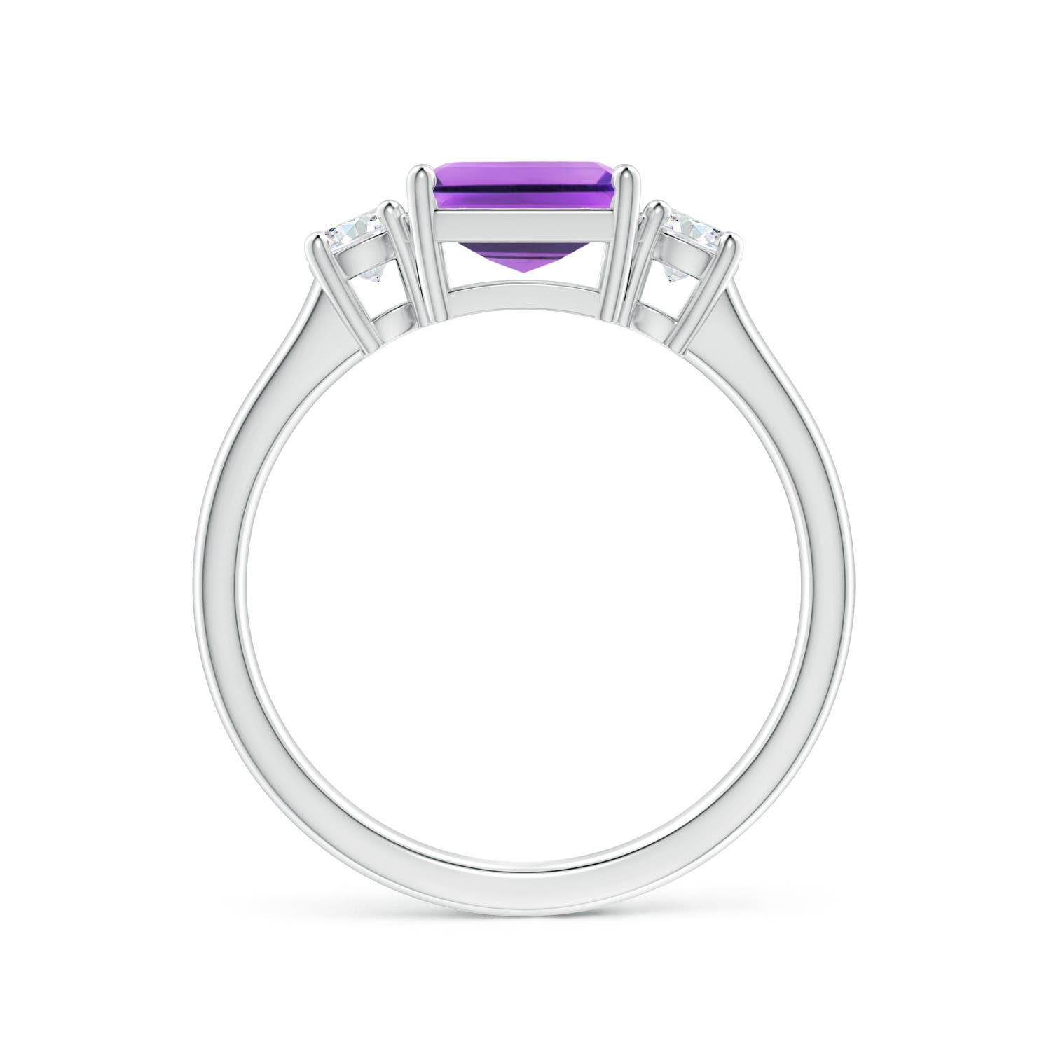 AA - Amethyst / 1.62 CT / 14 KT White Gold