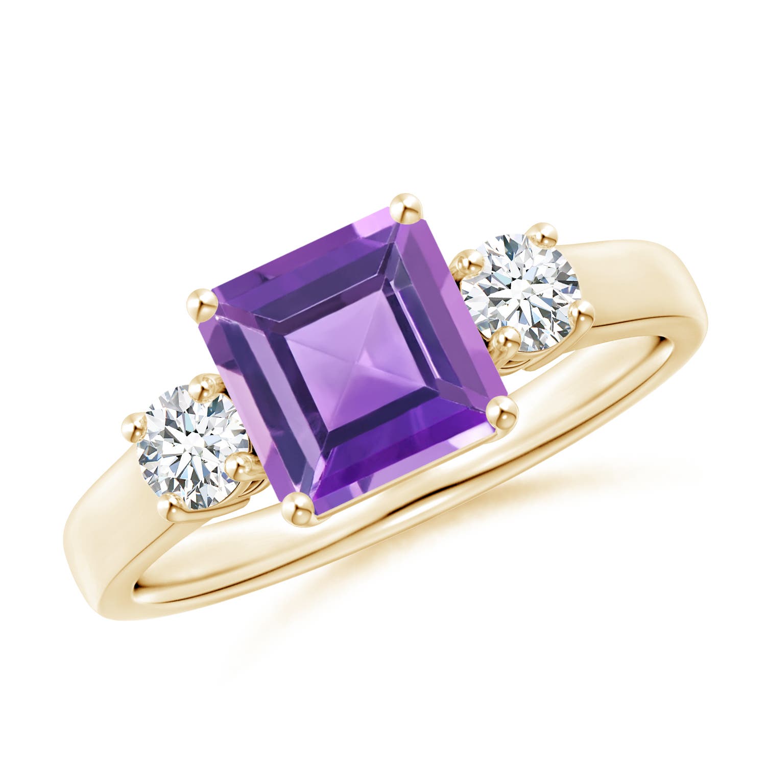 AA - Amethyst / 1.62 CT / 14 KT Yellow Gold