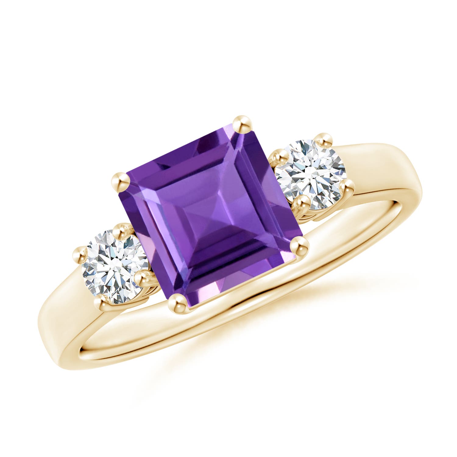 AAA - Amethyst / 1.62 CT / 14 KT Yellow Gold