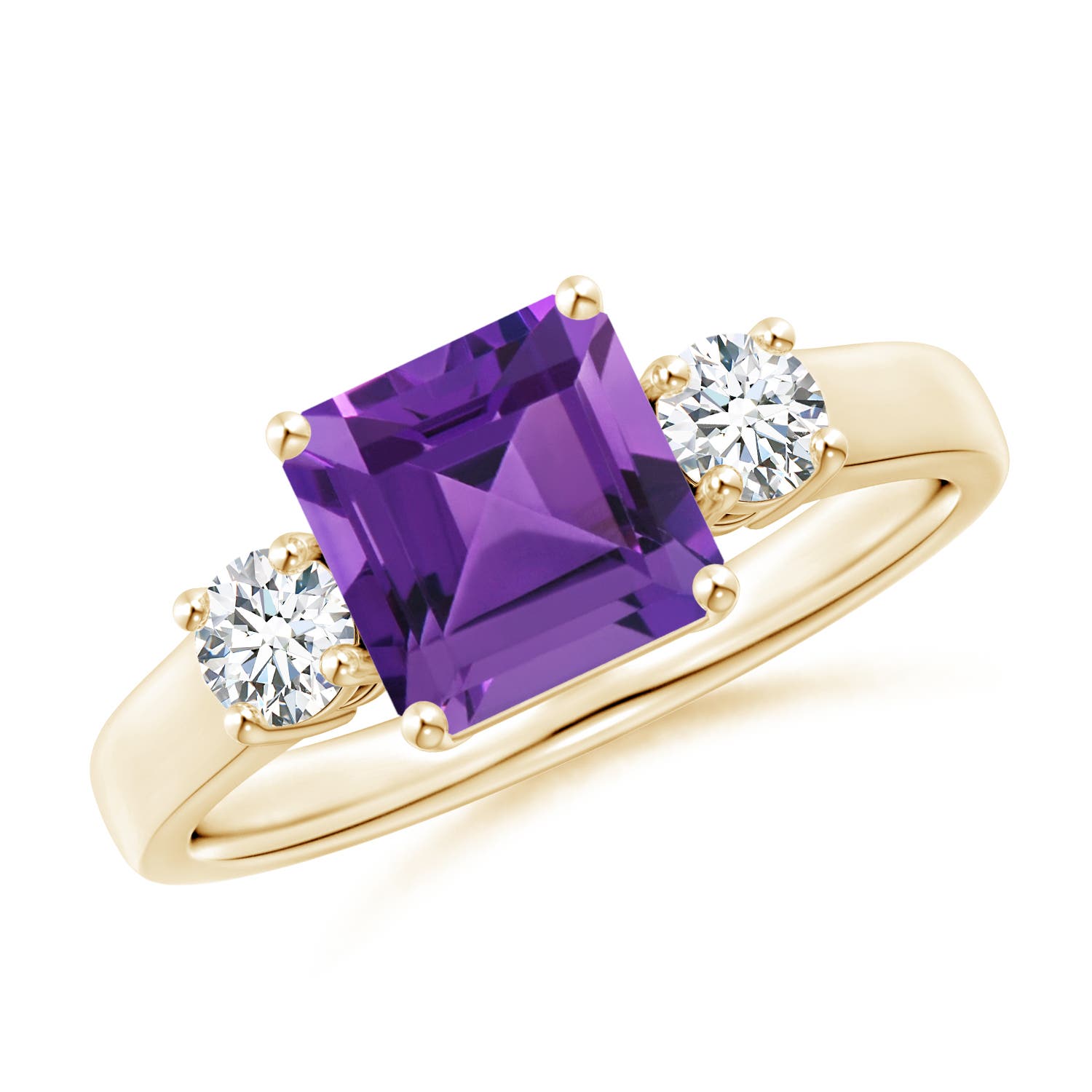 AAAA - Amethyst / 1.62 CT / 14 KT Yellow Gold