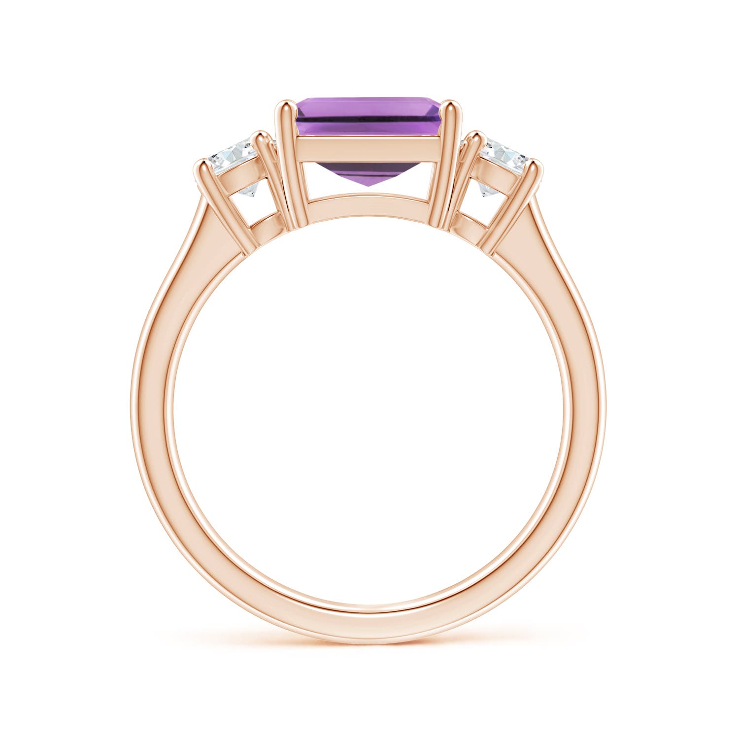 A - Amethyst / 2.46 CT / 14 KT Rose Gold