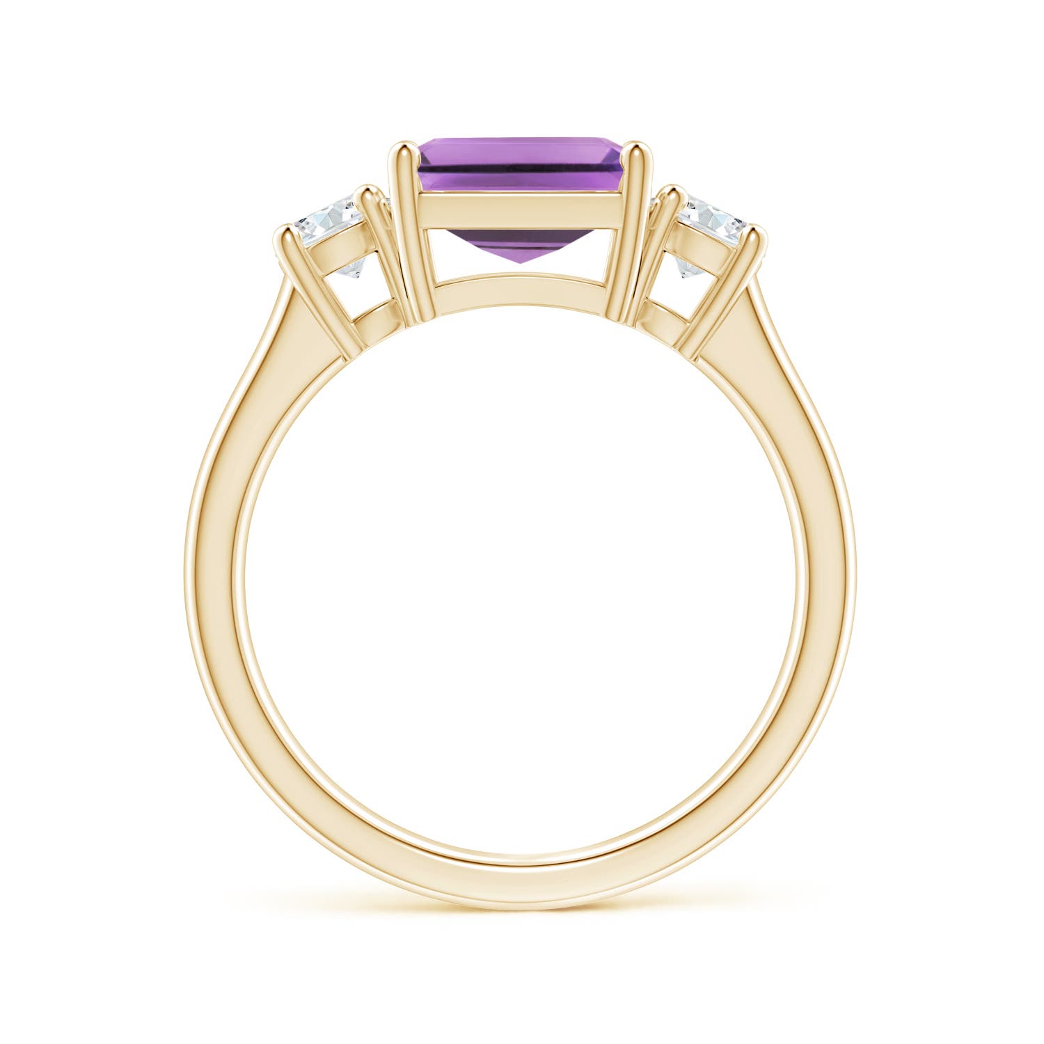 A - Amethyst / 2.46 CT / 14 KT Yellow Gold