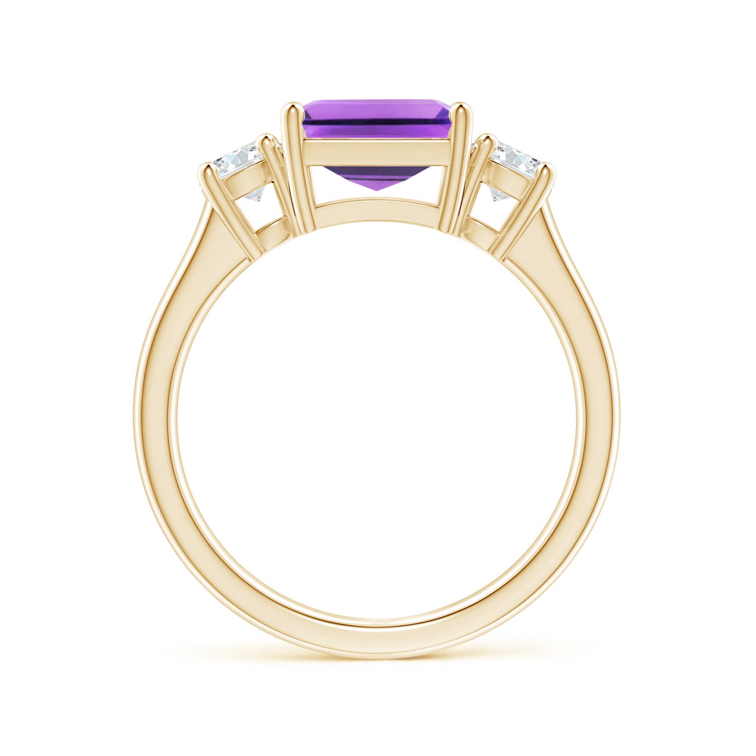 AA - Amethyst / 2.46 CT / 14 KT Yellow Gold