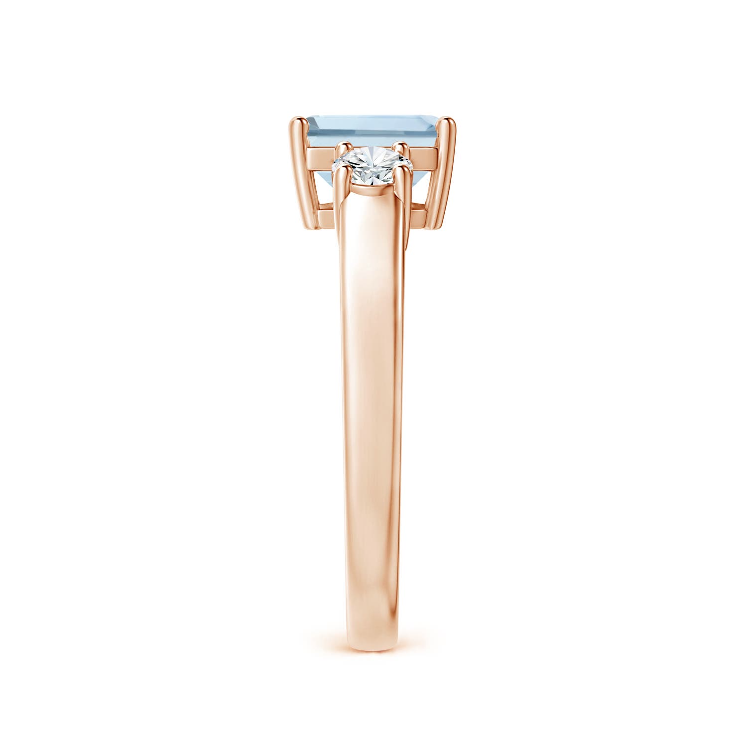 A - Aquamarine / 1.67 CT / 14 KT Rose Gold