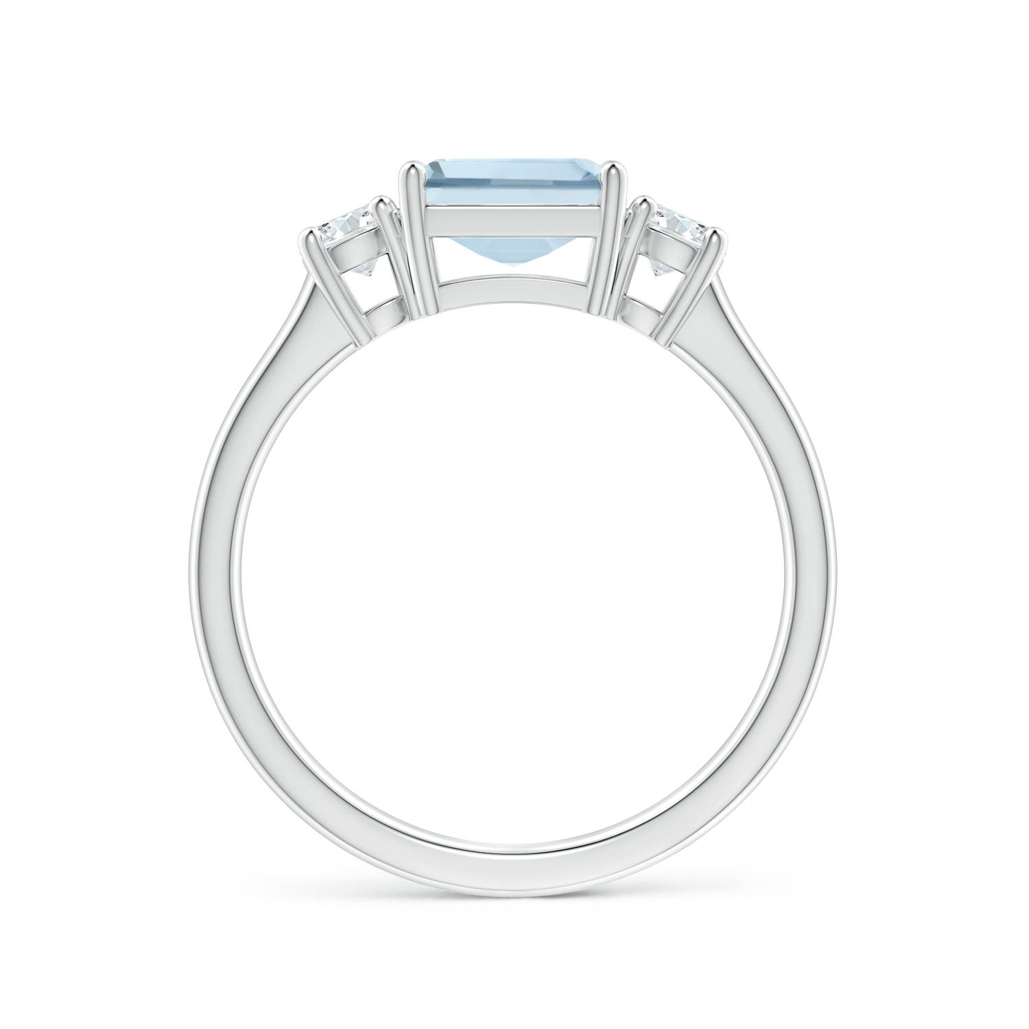 A - Aquamarine / 1.67 CT / 14 KT White Gold