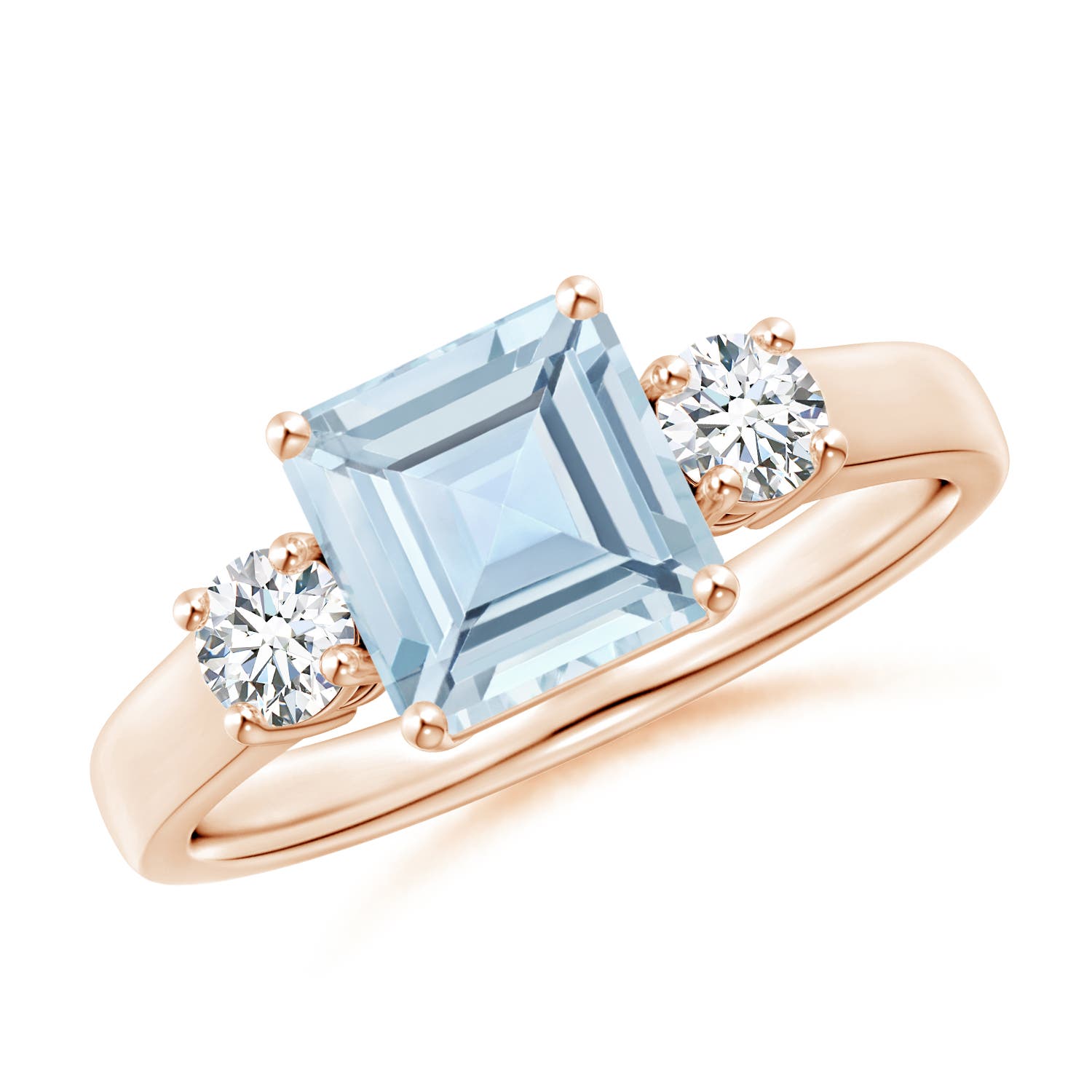 AA - Aquamarine / 1.67 CT / 14 KT Rose Gold