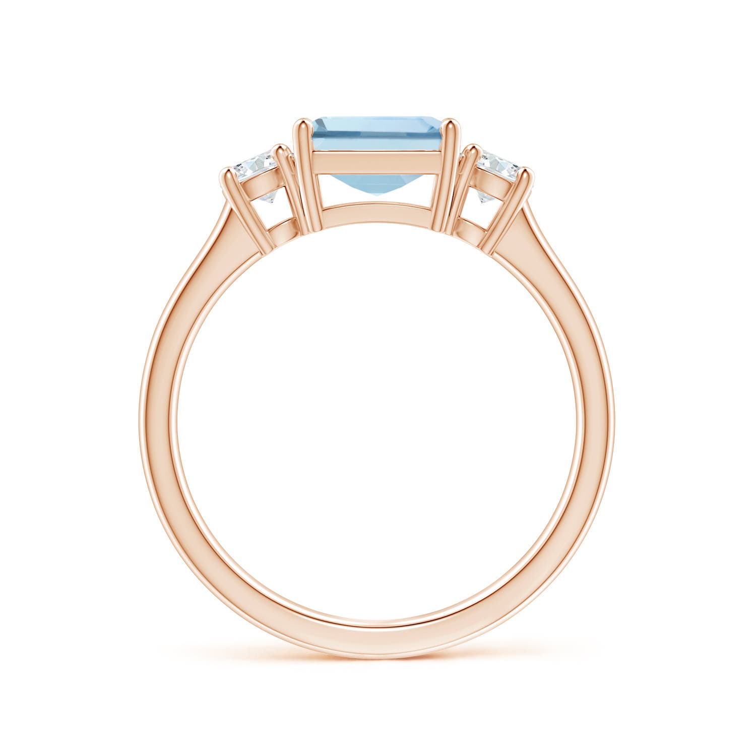 AA - Aquamarine / 1.67 CT / 14 KT Rose Gold