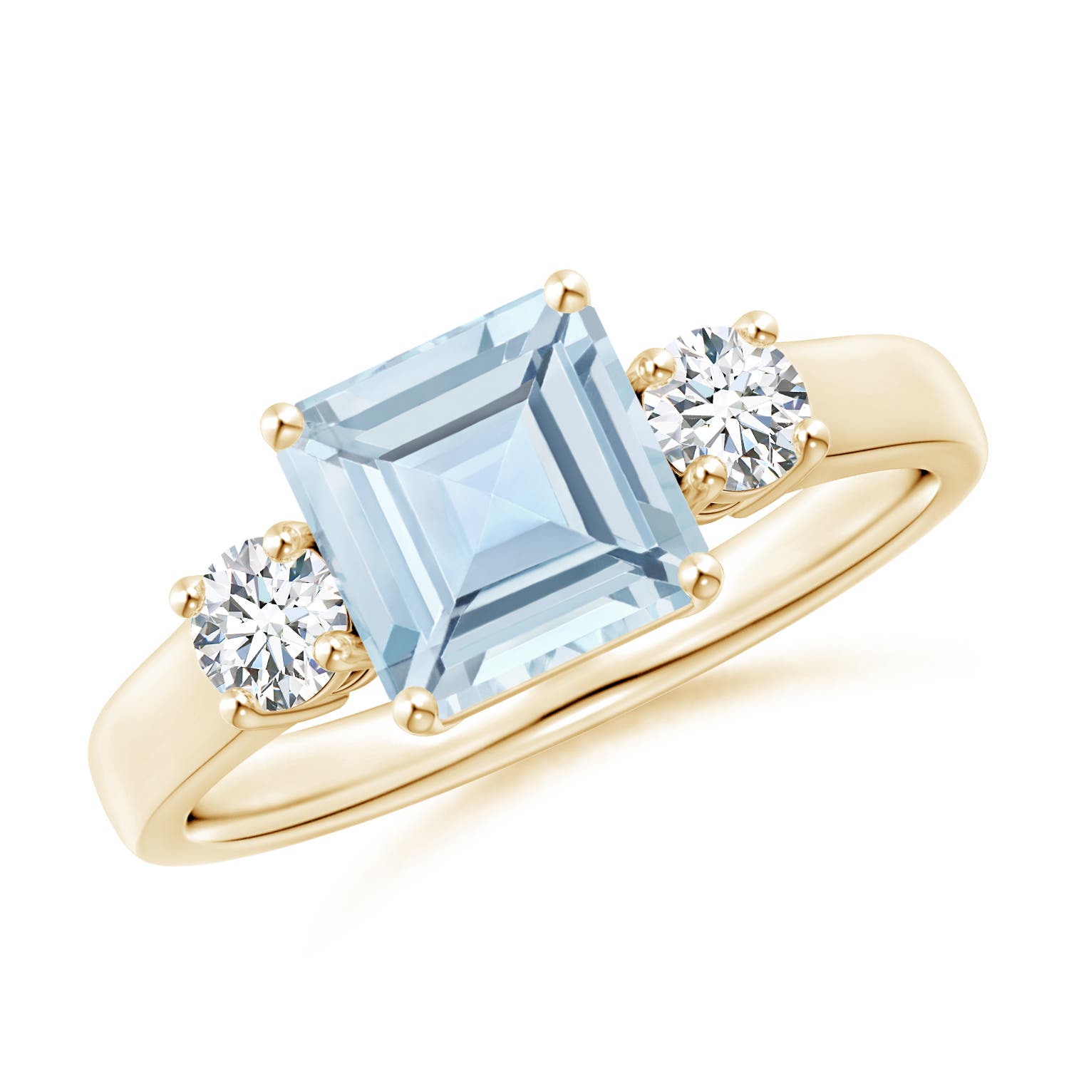 AA - Aquamarine / 1.67 CT / 14 KT Yellow Gold