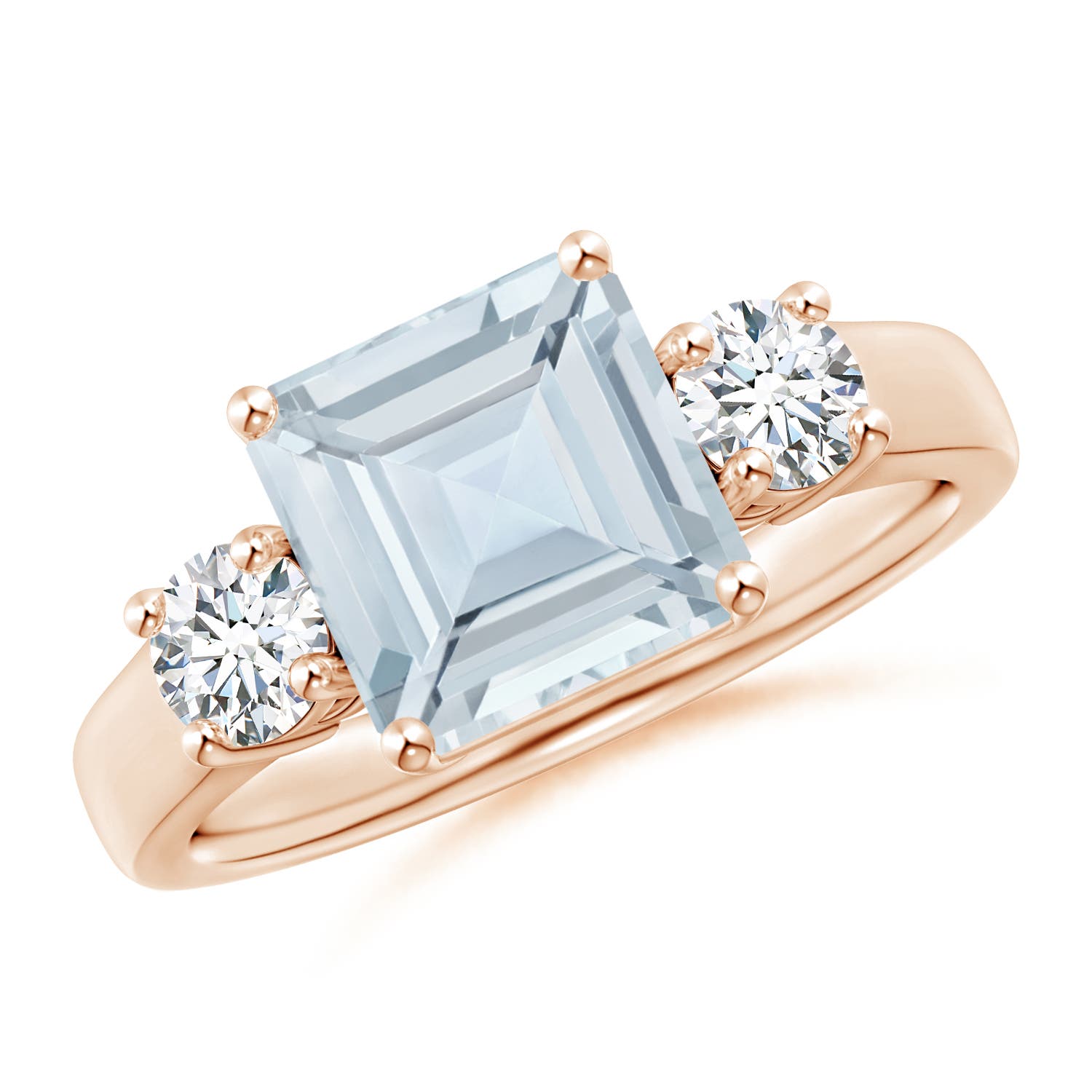 A - Aquamarine / 2.46 CT / 14 KT Rose Gold