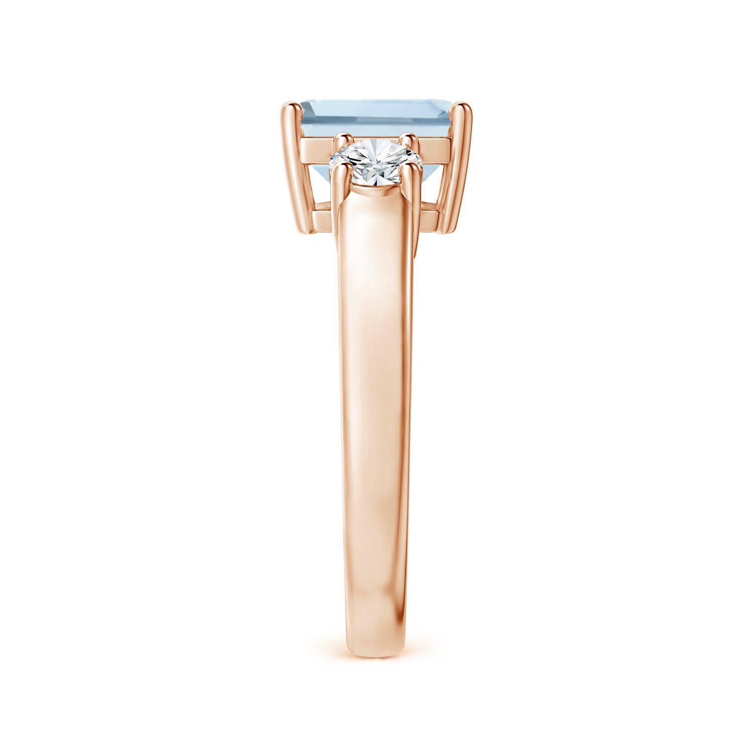 A - Aquamarine / 2.46 CT / 14 KT Rose Gold