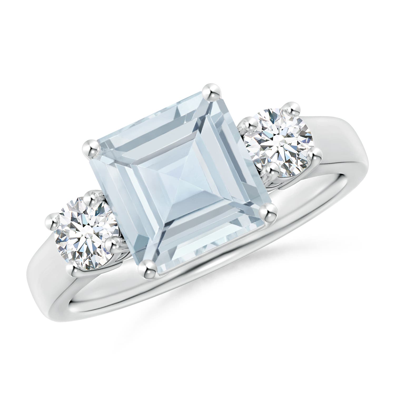 A - Aquamarine / 2.46 CT / 14 KT White Gold