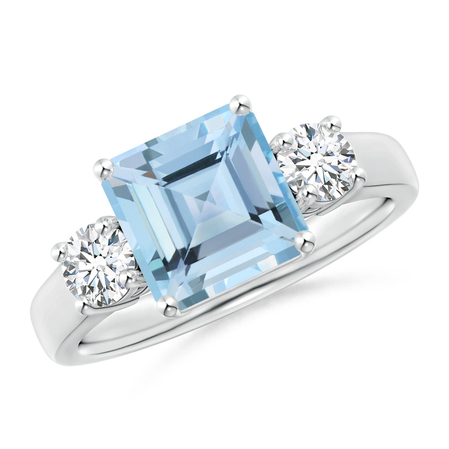 AAAA - Aquamarine / 2.46 CT / 14 KT White Gold