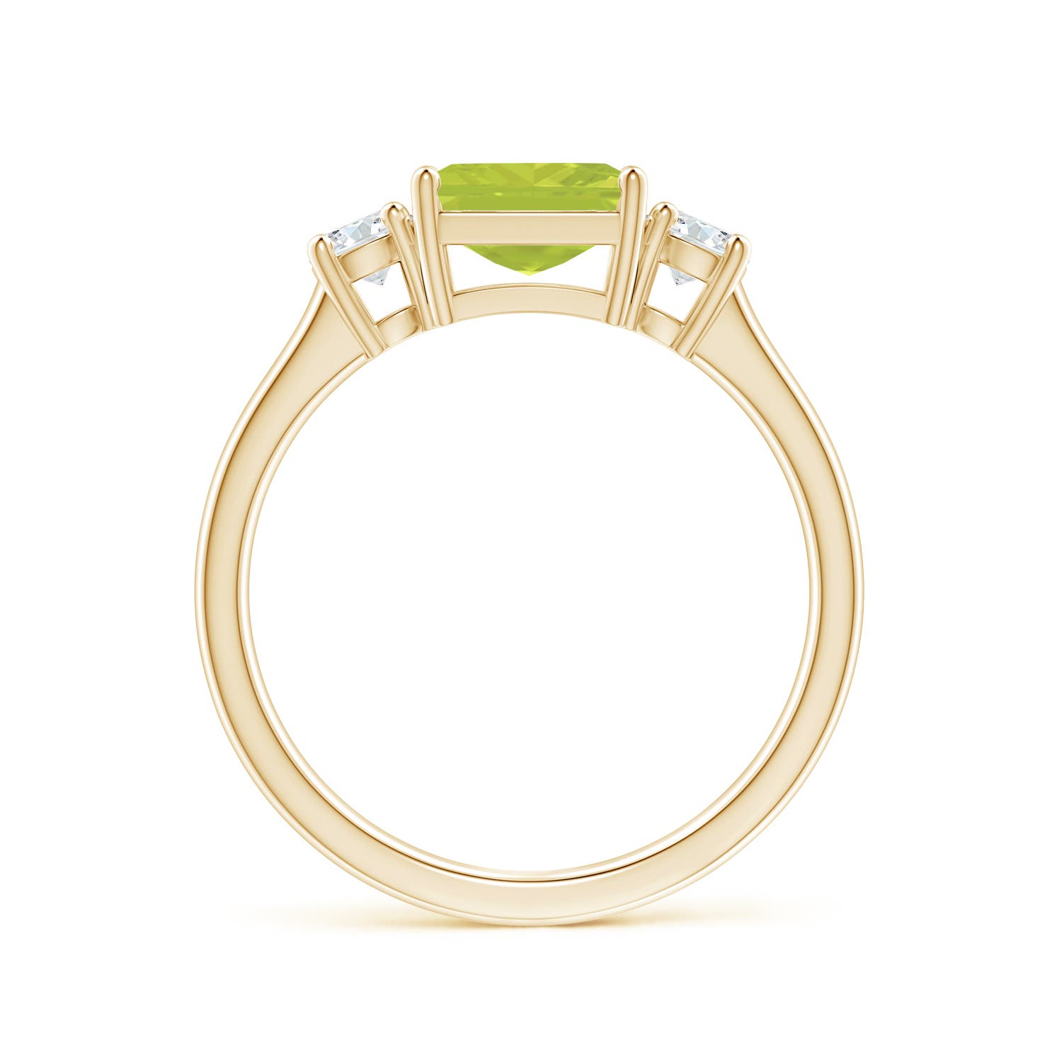 A - Peridot / 1.62 CT / 14 KT Yellow Gold