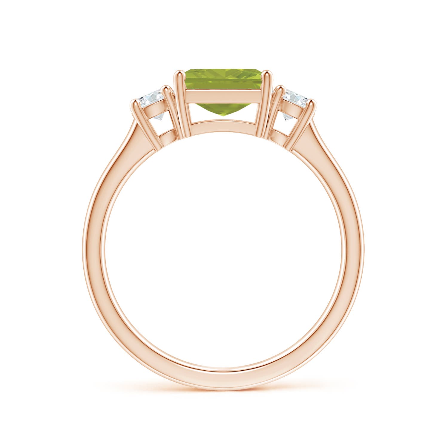 AA - Peridot / 1.62 CT / 14 KT Rose Gold