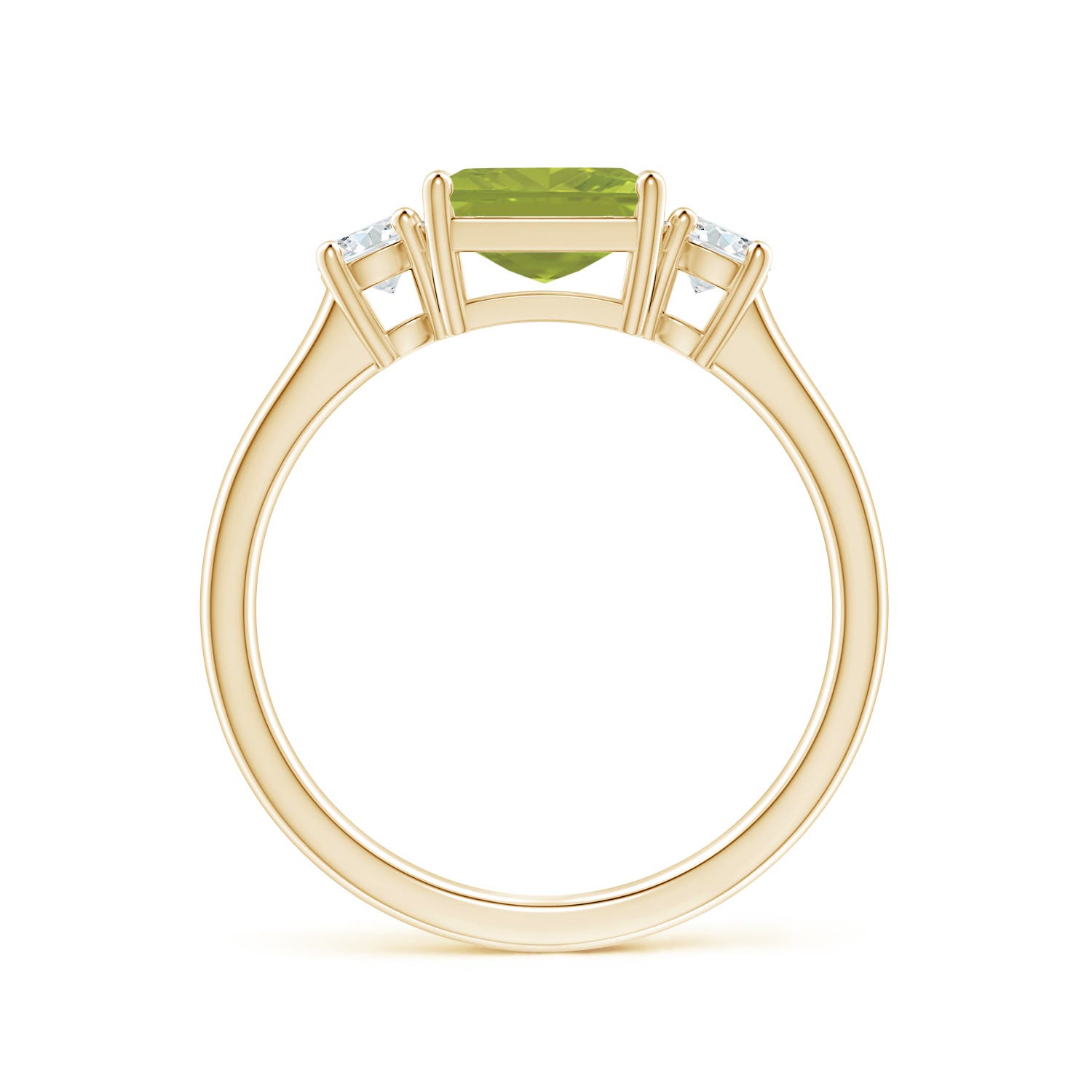 AA - Peridot / 1.62 CT / 14 KT Yellow Gold