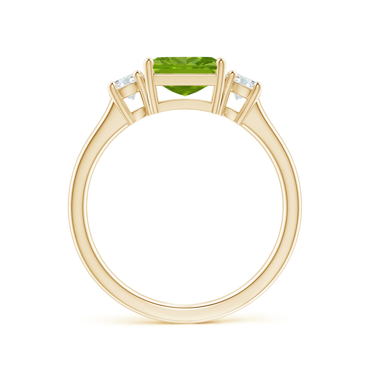 AAAA - Peridot / 1.62 CT / 14 KT Yellow Gold