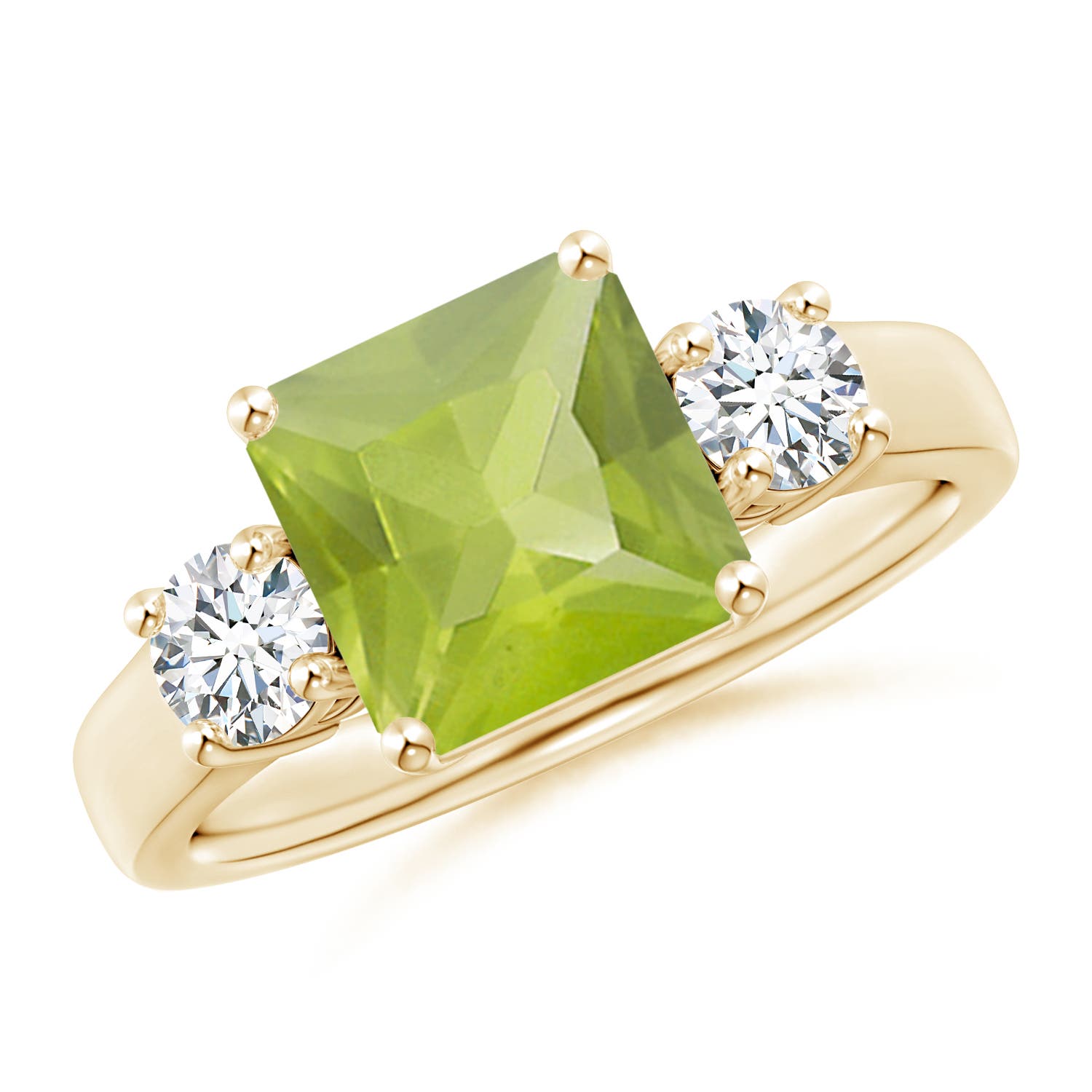 AA - Peridot / 2.46 CT / 14 KT Yellow Gold