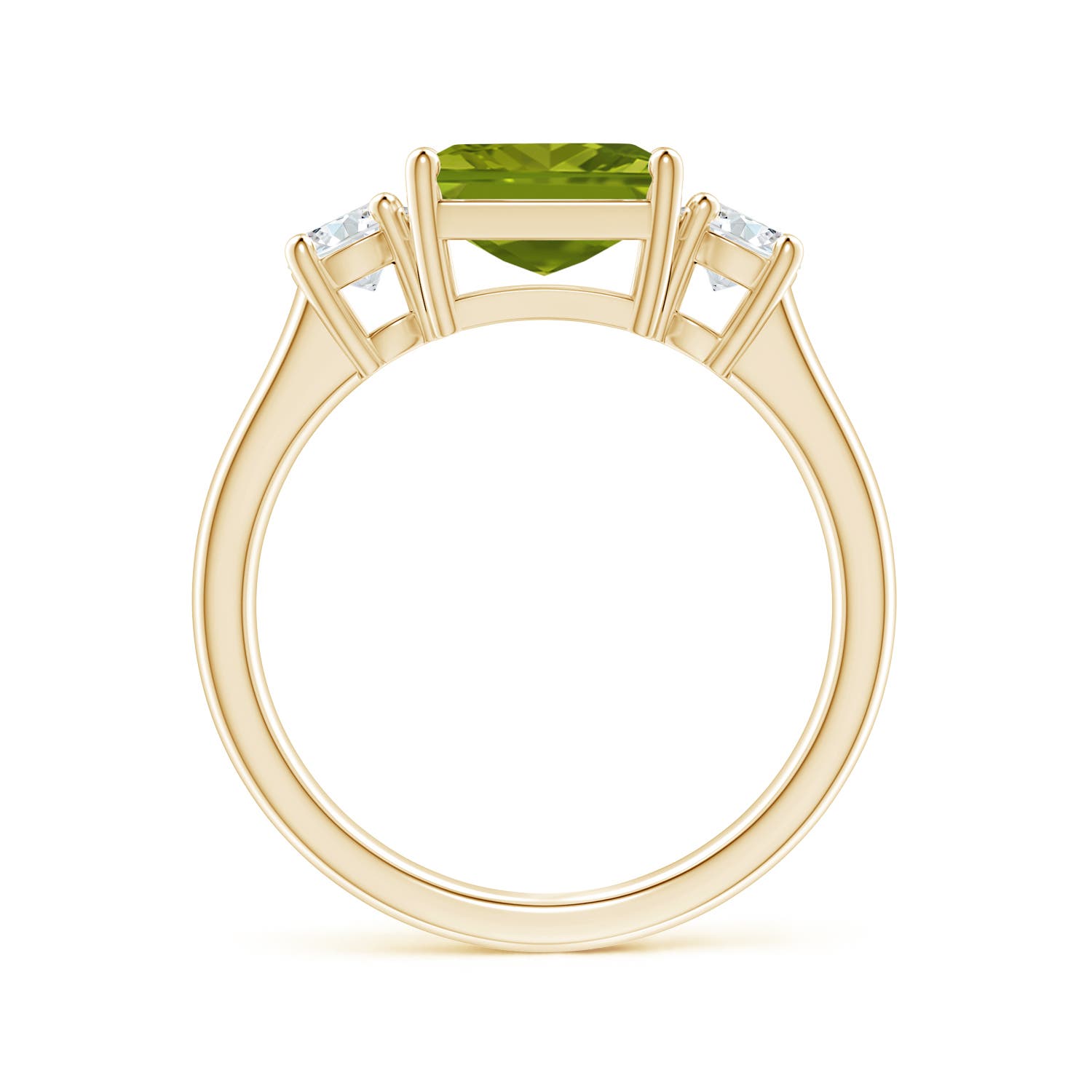 AAA - Peridot / 2.46 CT / 14 KT Yellow Gold