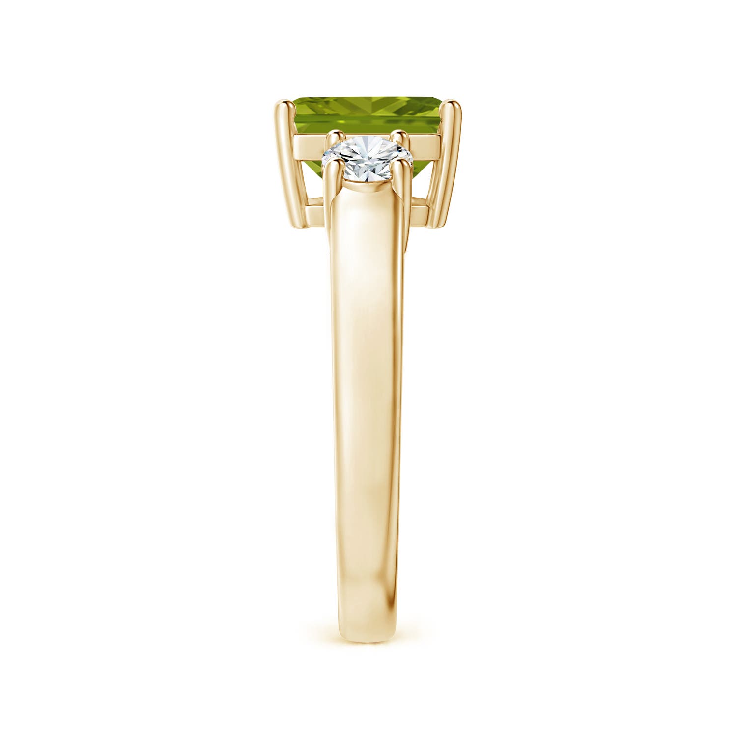 AAA - Peridot / 2.46 CT / 14 KT Yellow Gold