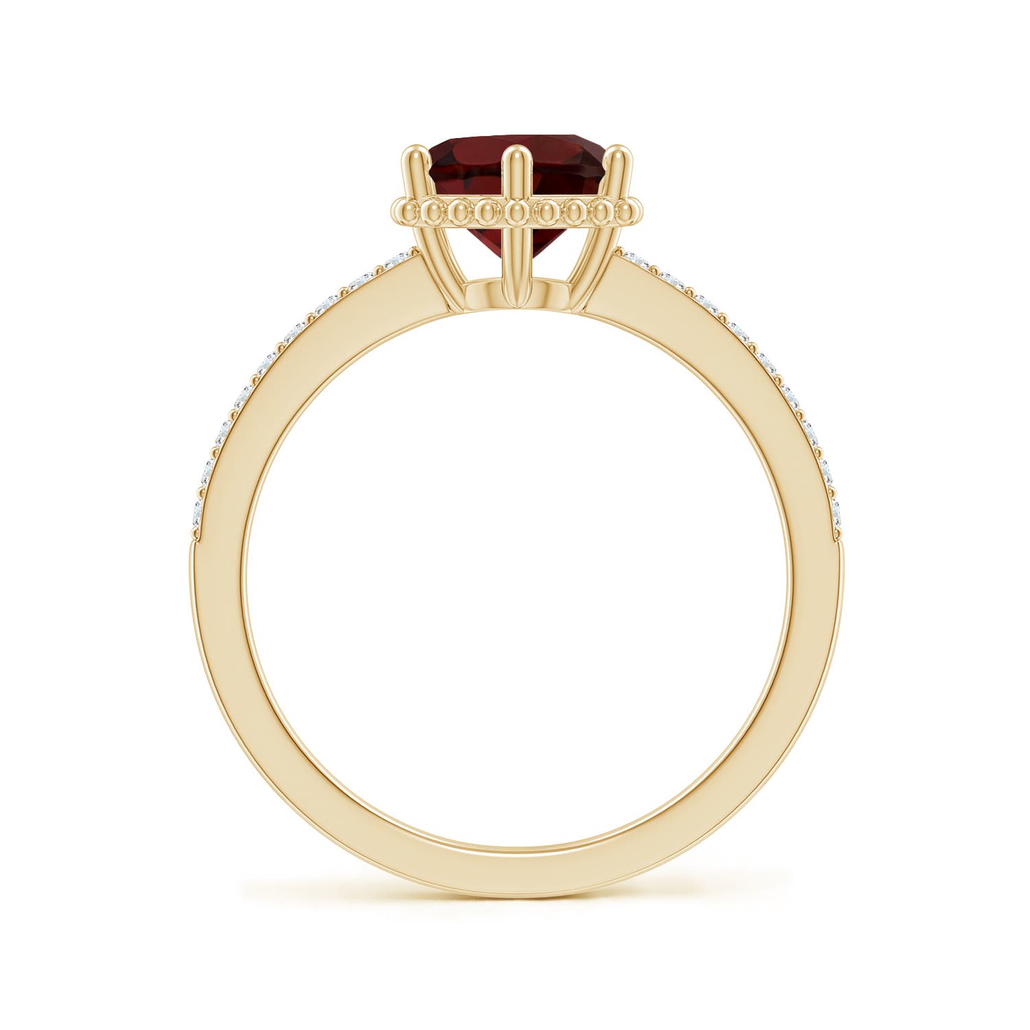 AA - Garnet / 1.64 CT / 14 KT Yellow Gold