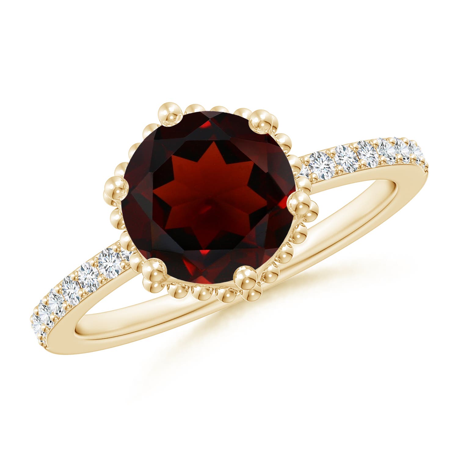 AA - Garnet / 2.39 CT / 14 KT Yellow Gold