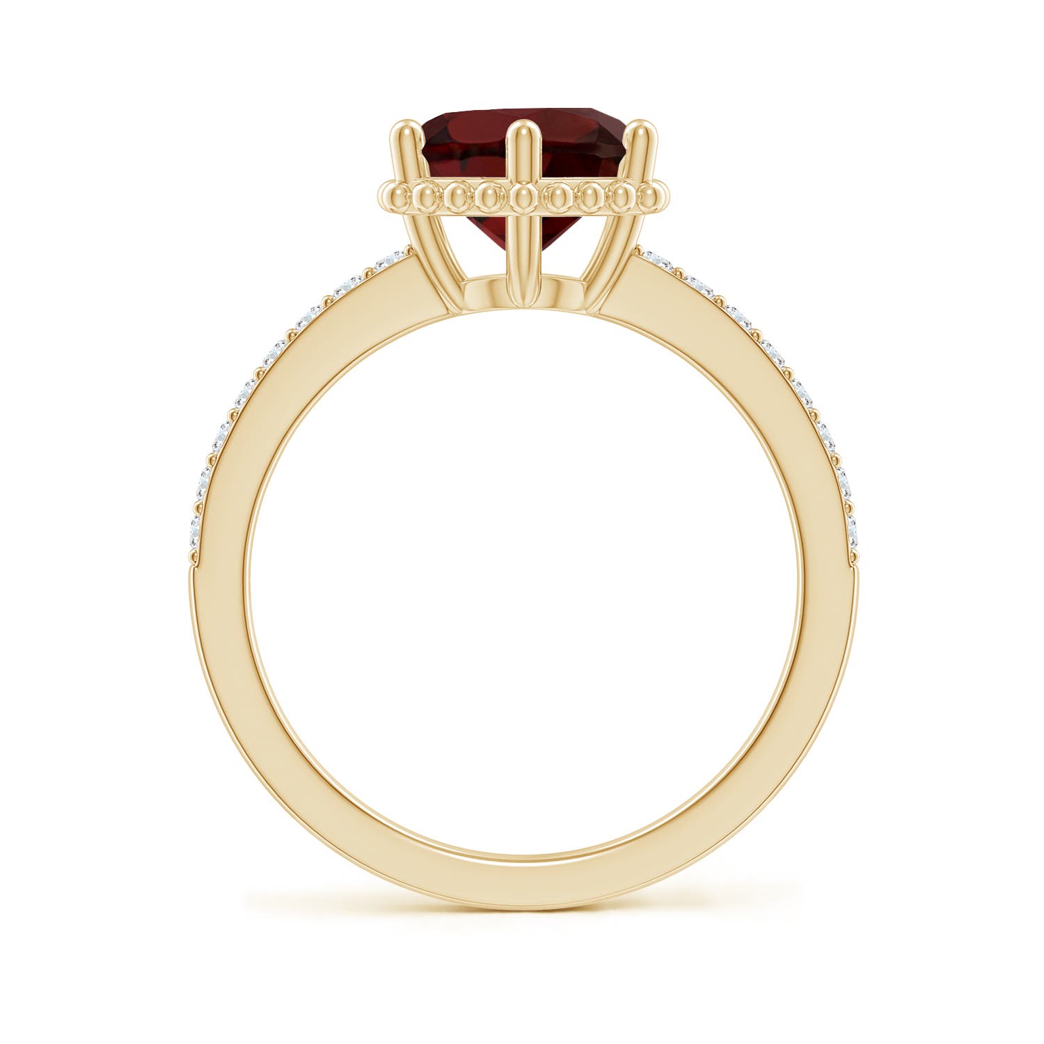 AA - Garnet / 2.39 CT / 14 KT Yellow Gold