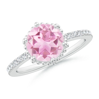 Round A Pink Tourmaline