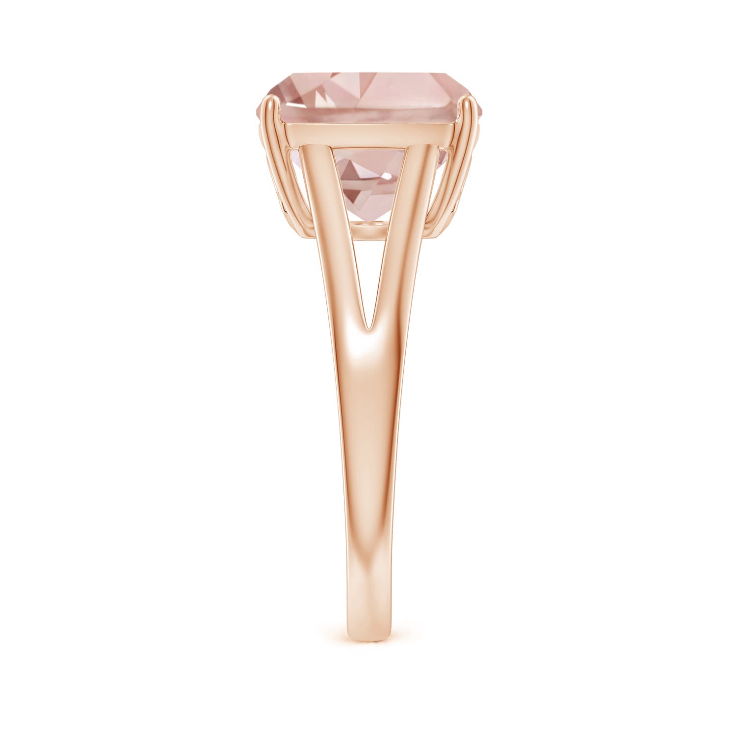 AA - Morganite / 3.7 CT / 14 KT Rose Gold