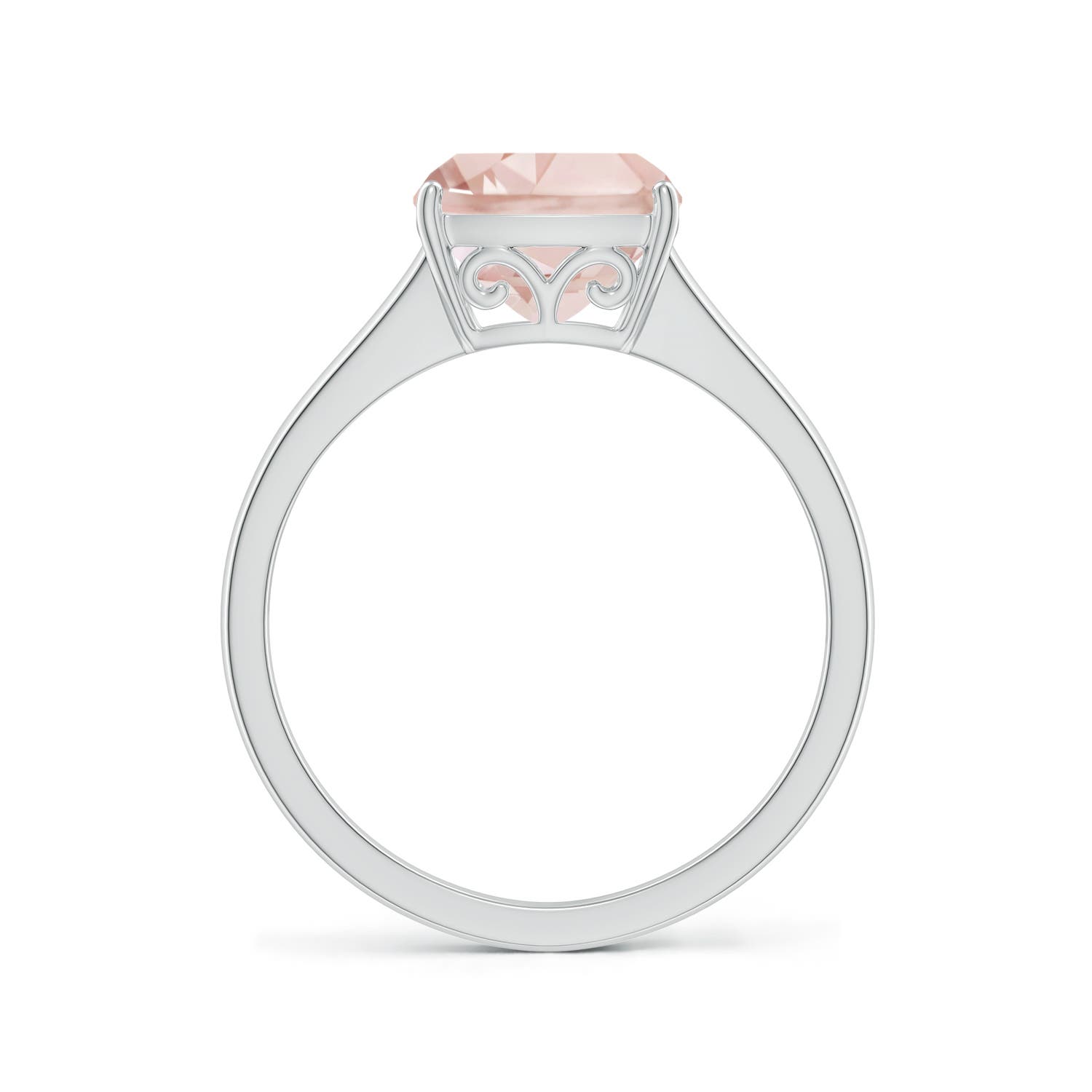 A - Morganite / 1.8 CT / 14 KT White Gold