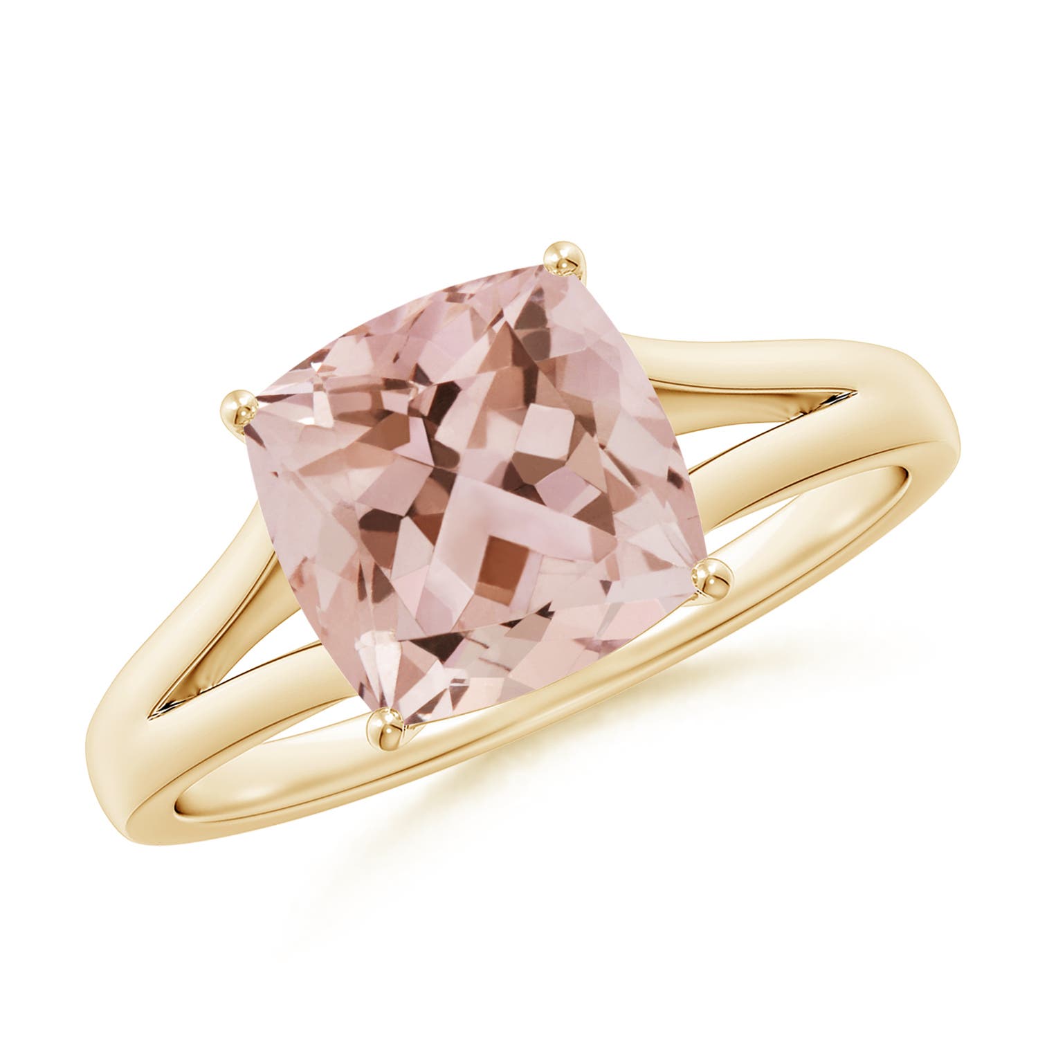 AAA - Morganite / 1.8 CT / 14 KT Yellow Gold