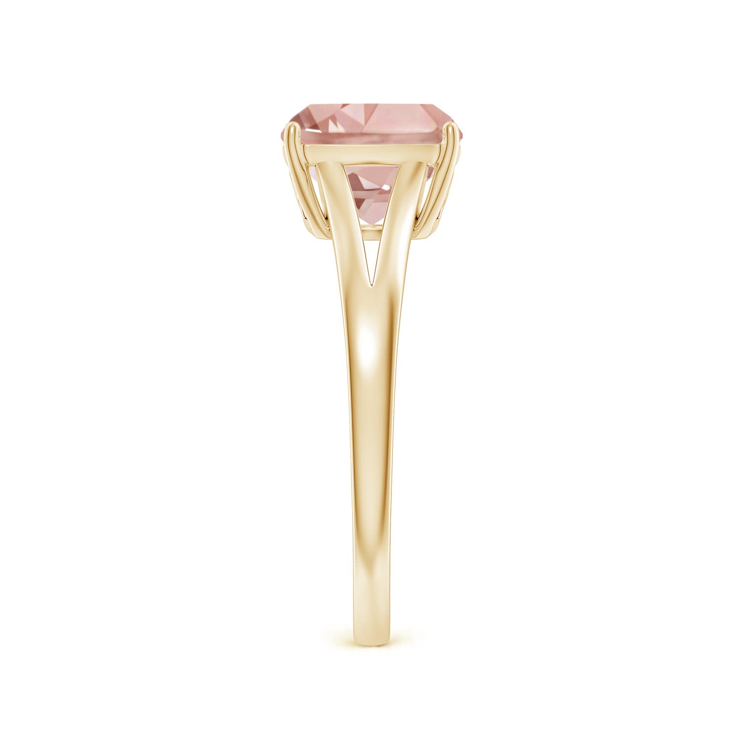 AAA - Morganite / 1.8 CT / 14 KT Yellow Gold