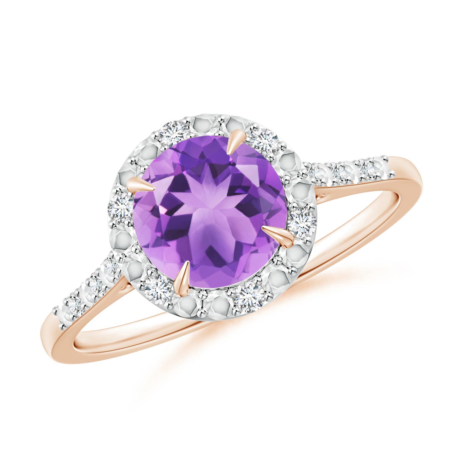 A - Amethyst / 1.23 CT / 14 KT Rose Gold