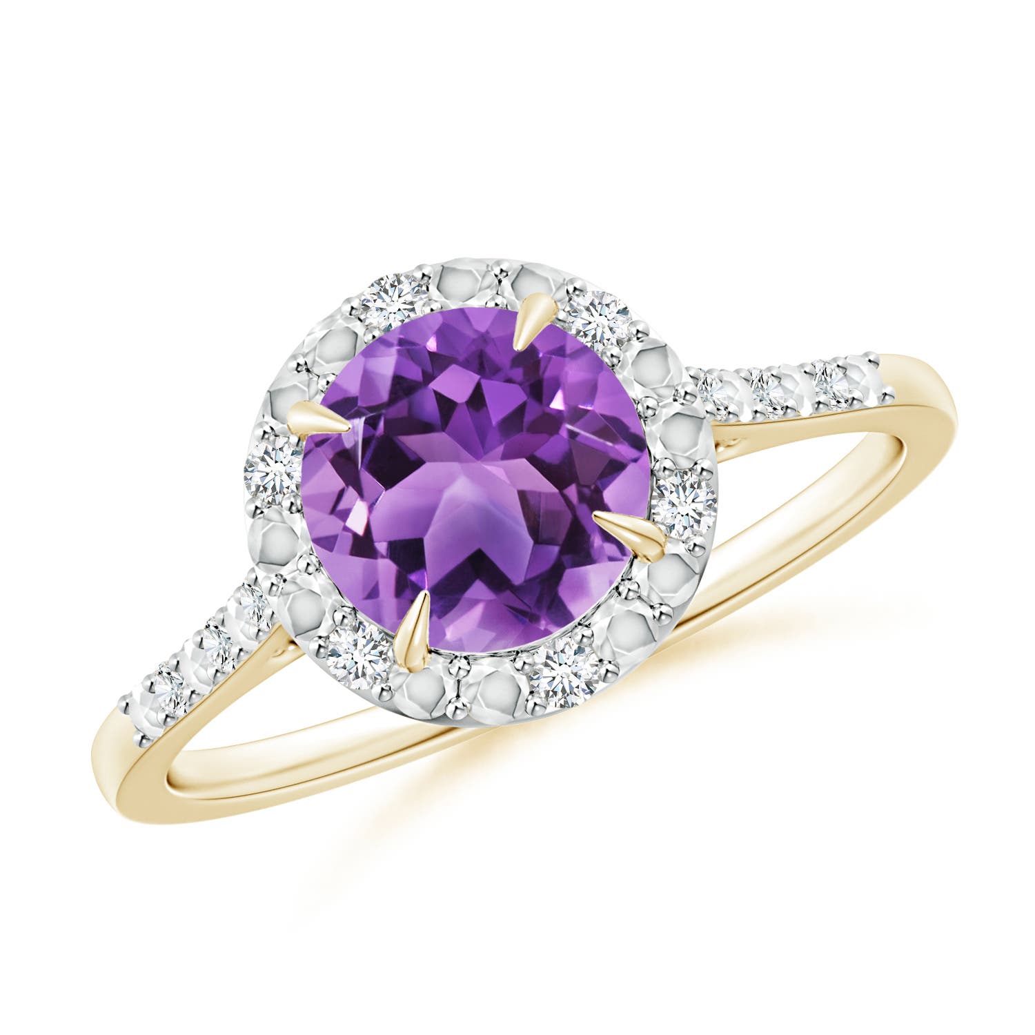 AA - Amethyst / 1.23 CT / 14 KT Yellow Gold