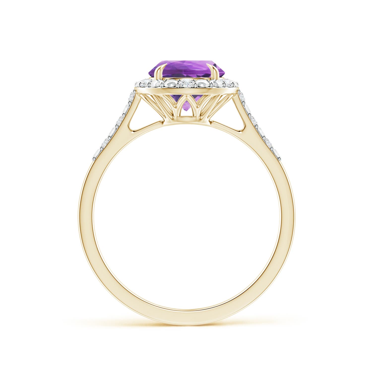 AA - Amethyst / 1.23 CT / 14 KT Yellow Gold