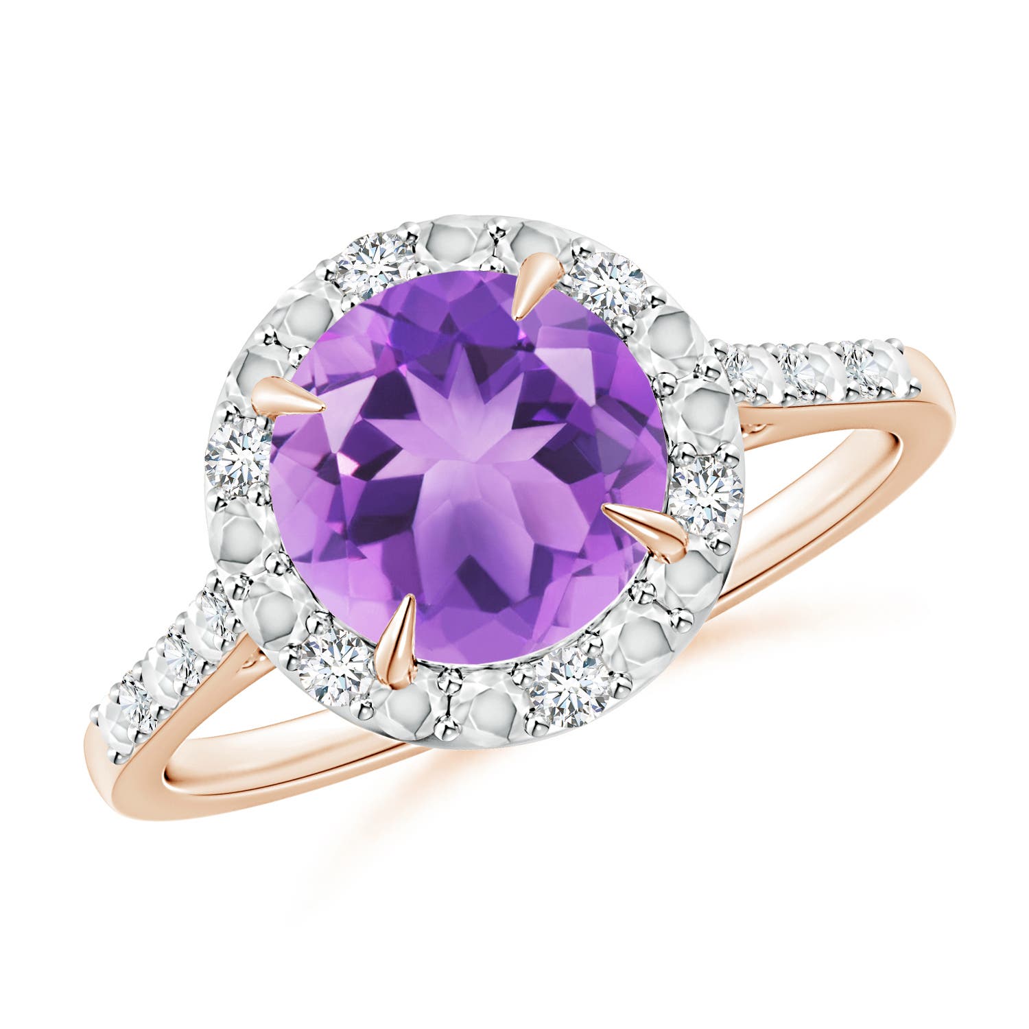 A - Amethyst / 1.82 CT / 14 KT Rose Gold