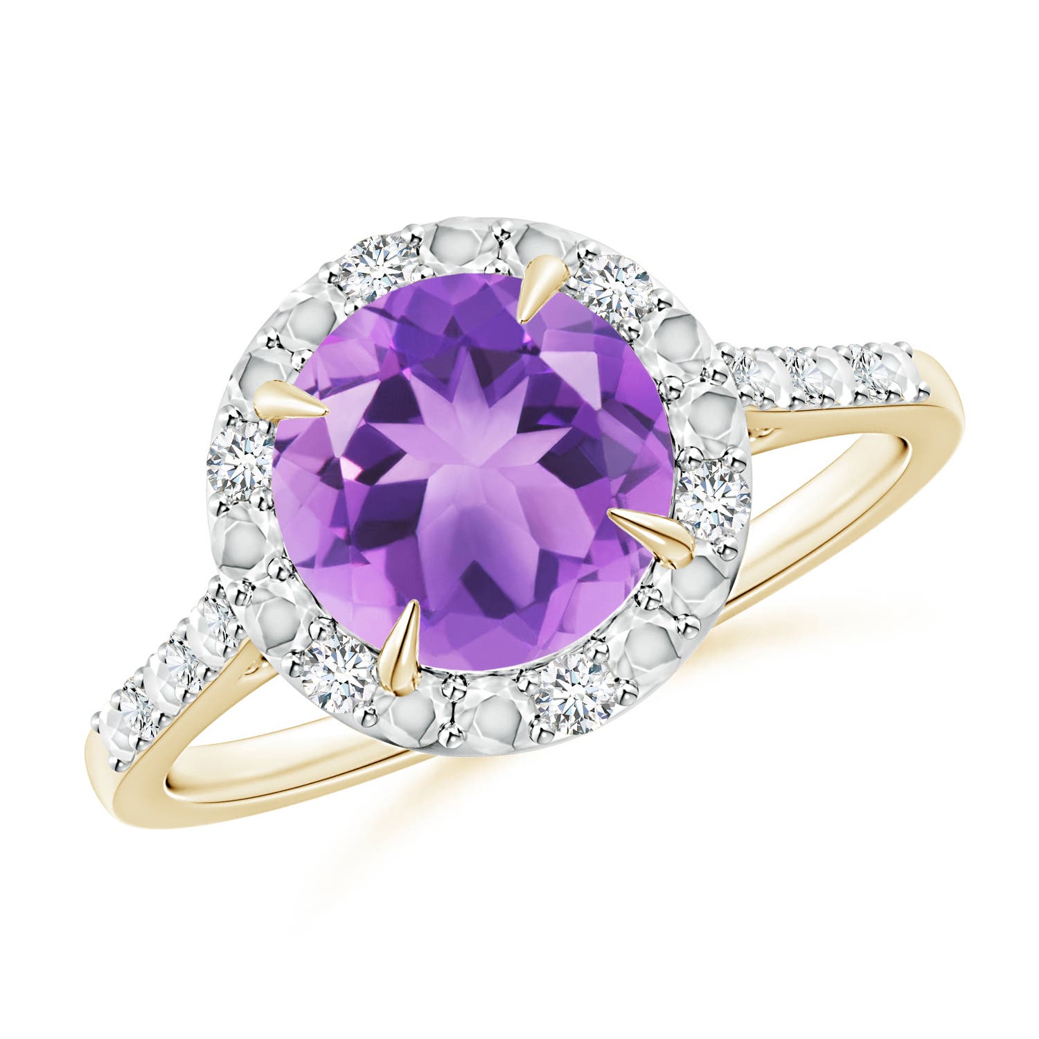 A - Amethyst / 1.82 CT / 14 KT Yellow Gold