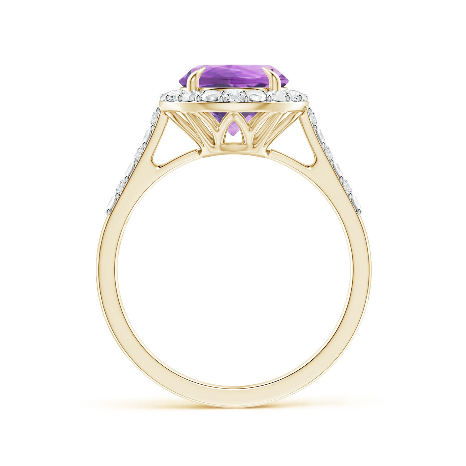 A - Amethyst / 1.82 CT / 14 KT Yellow Gold